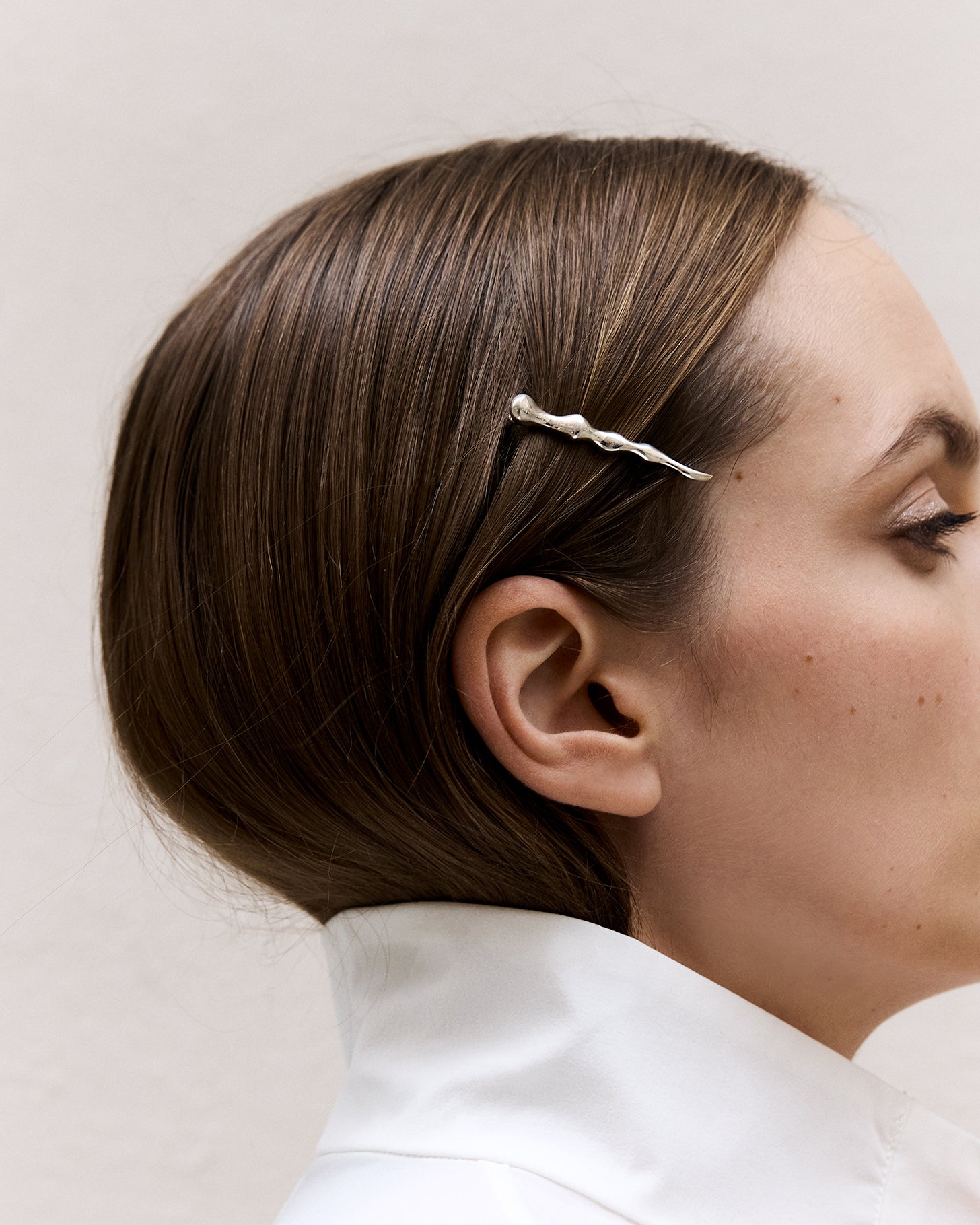 Poem Short Hair Clip