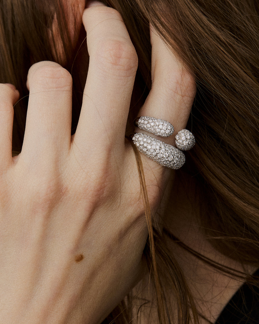 Infinite Grace Ring in White Gold