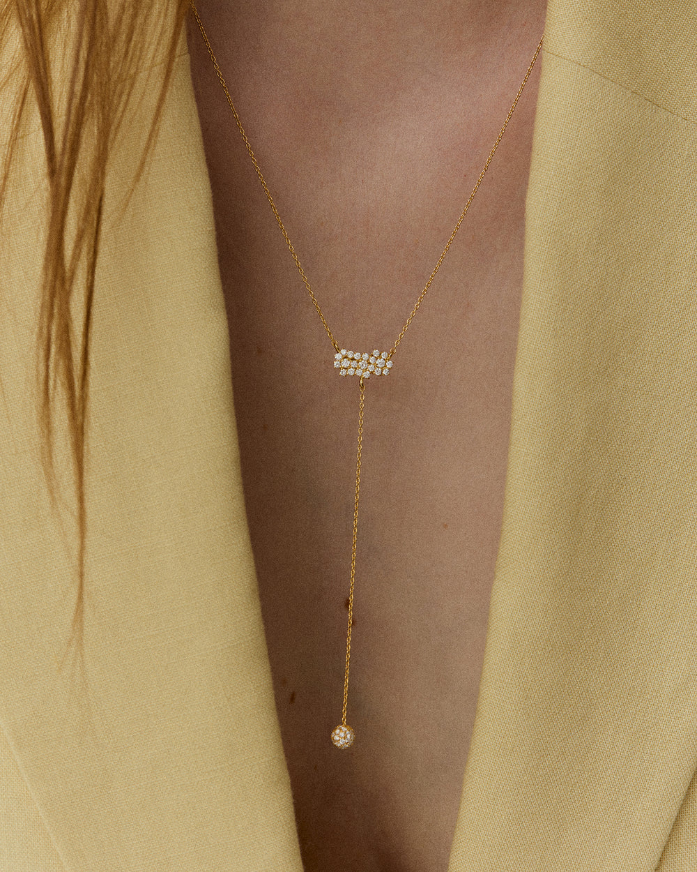 Quiet Intensity Drop Necklace