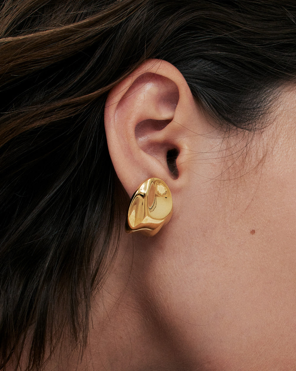 Cosmic Earrings In Gold Vermeil