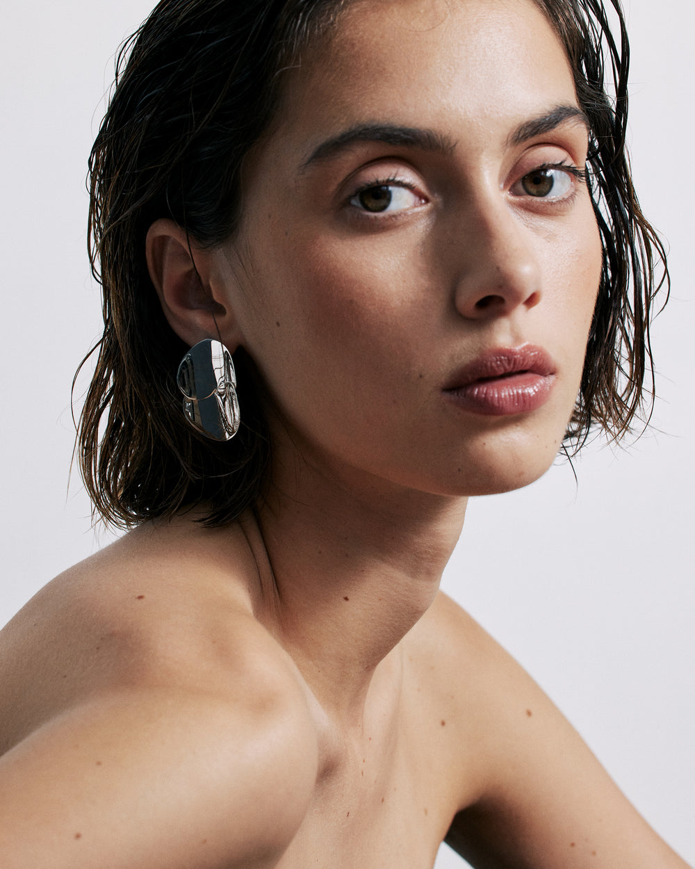 Small Eucalyptus Earrings