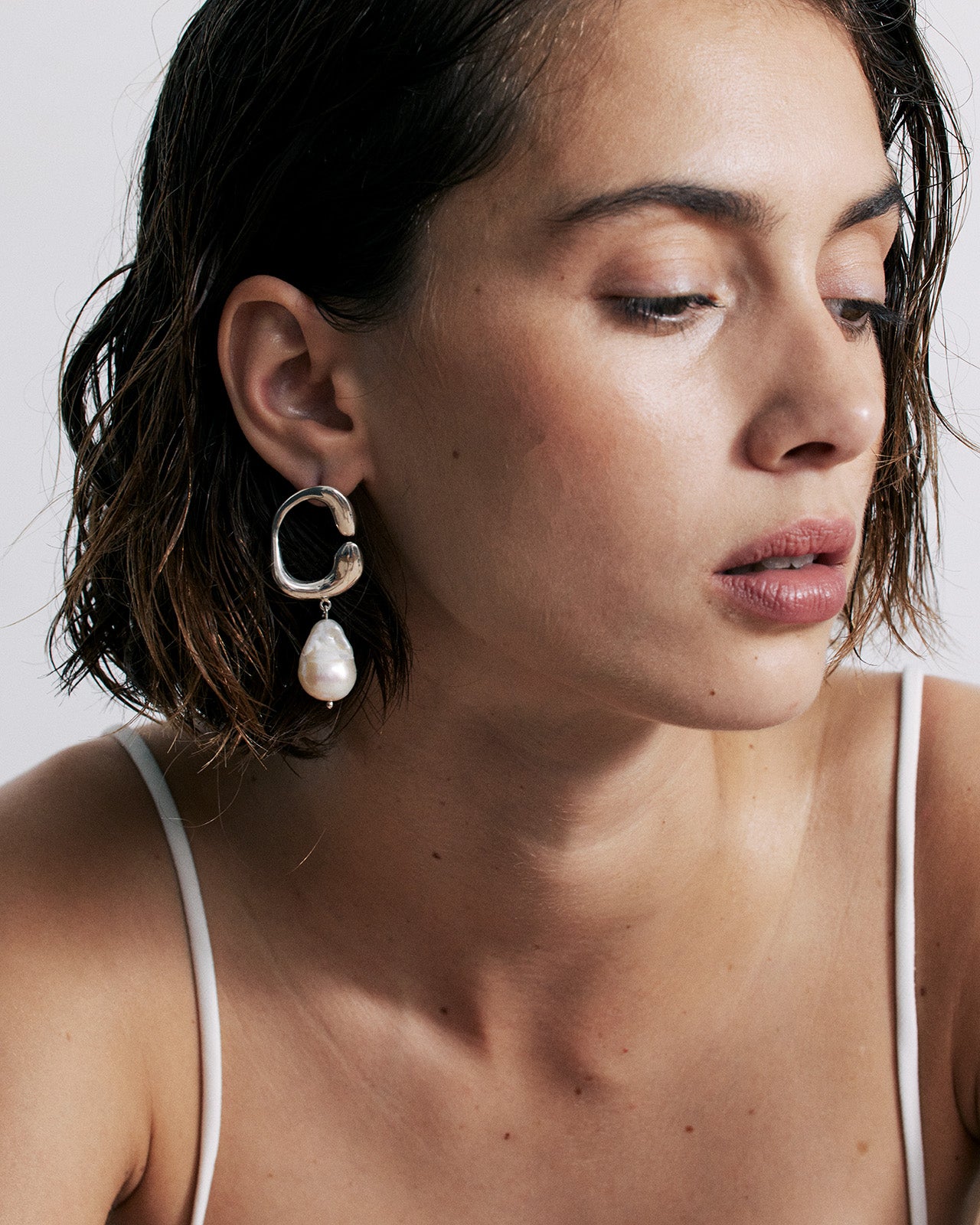 Hope Talisman Pearl Earrings