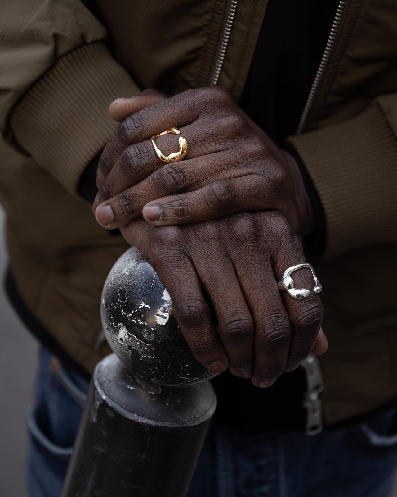 Hope Core Ring In Gold Vermeil