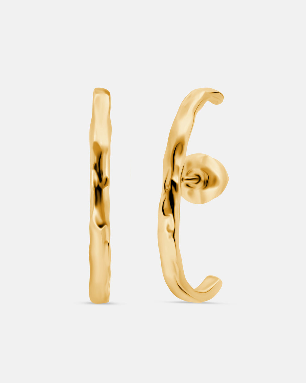 Celestial Slim Earrings In Gold Vermeil