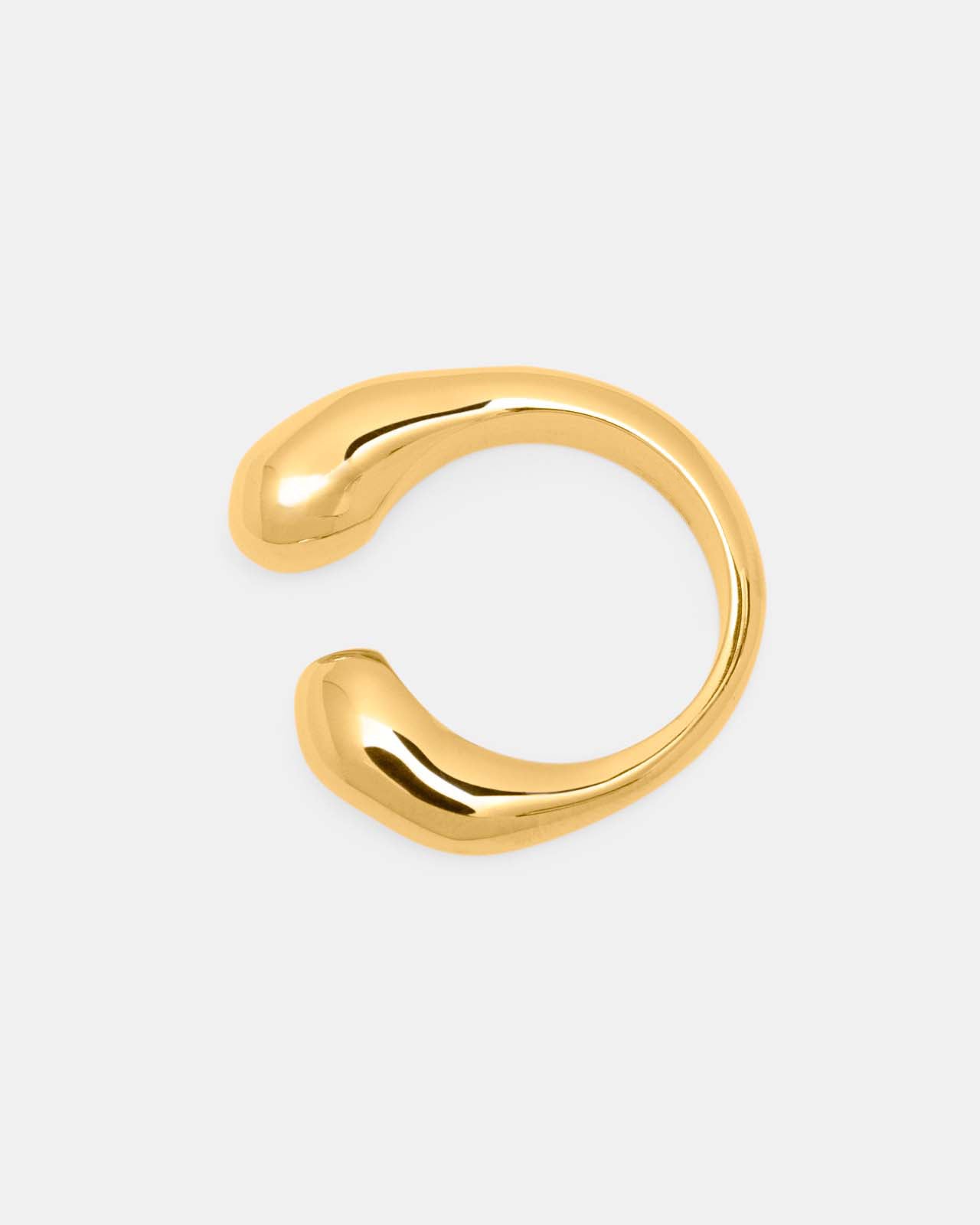 Hope Open Ring In Gold Vermeil