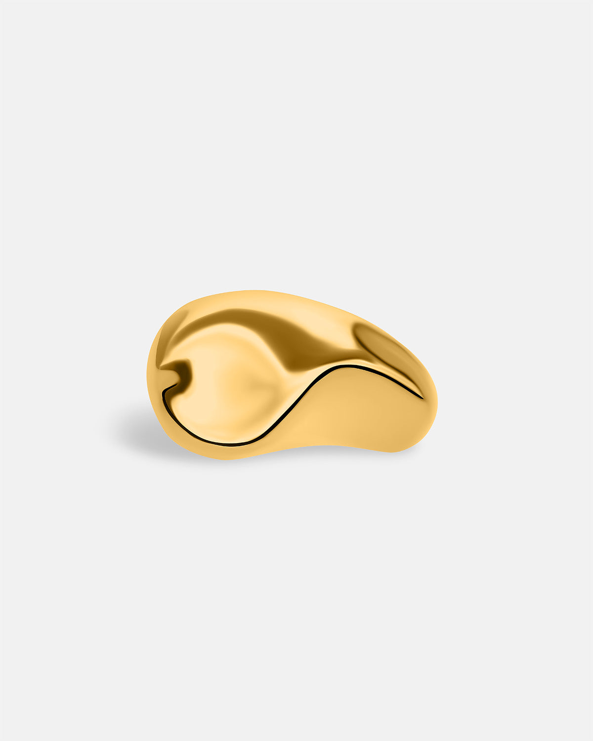 Pedra Sculptural Ring in Gold Vermeil