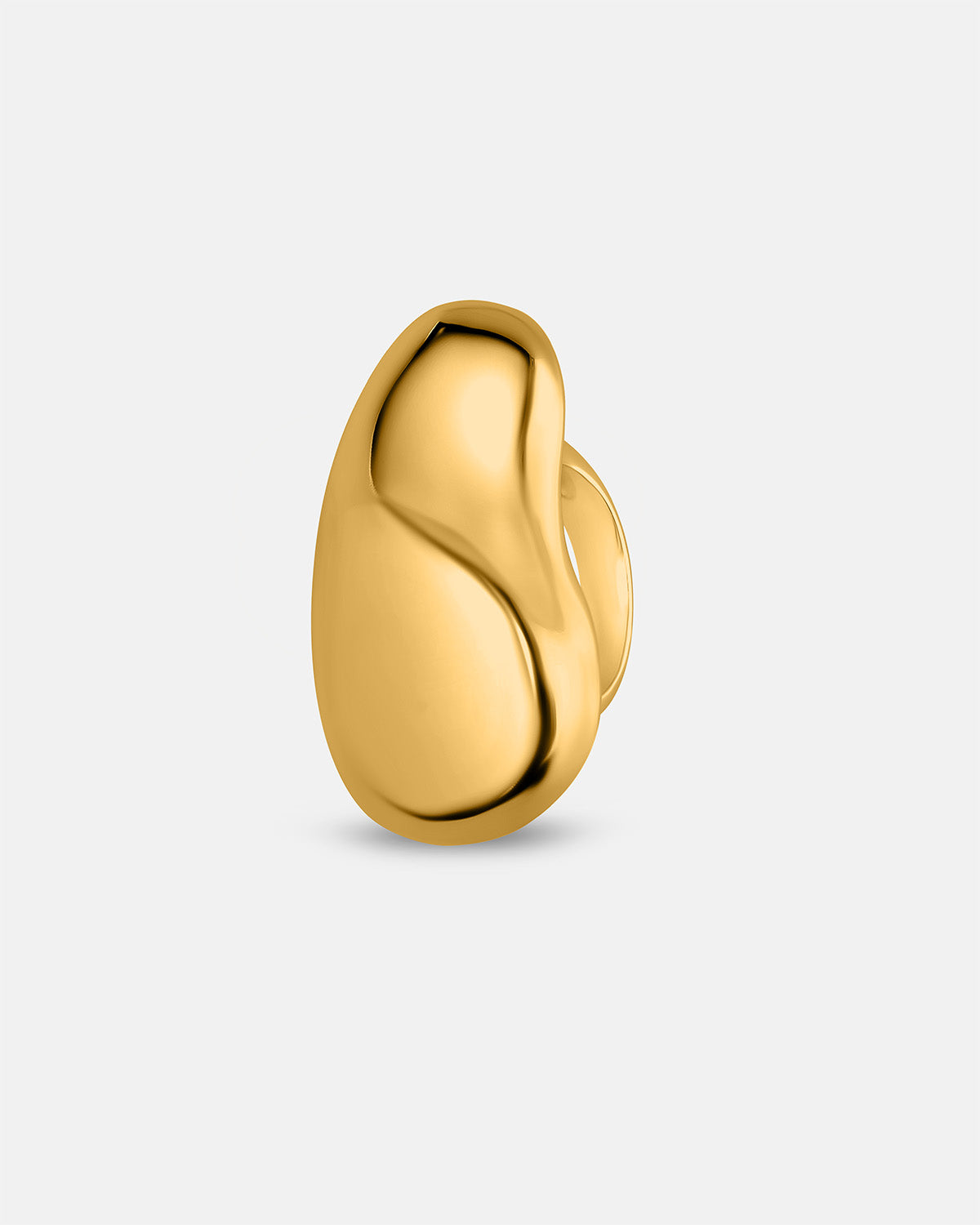 Pedra Sculptural Ring in Gold Vermeil