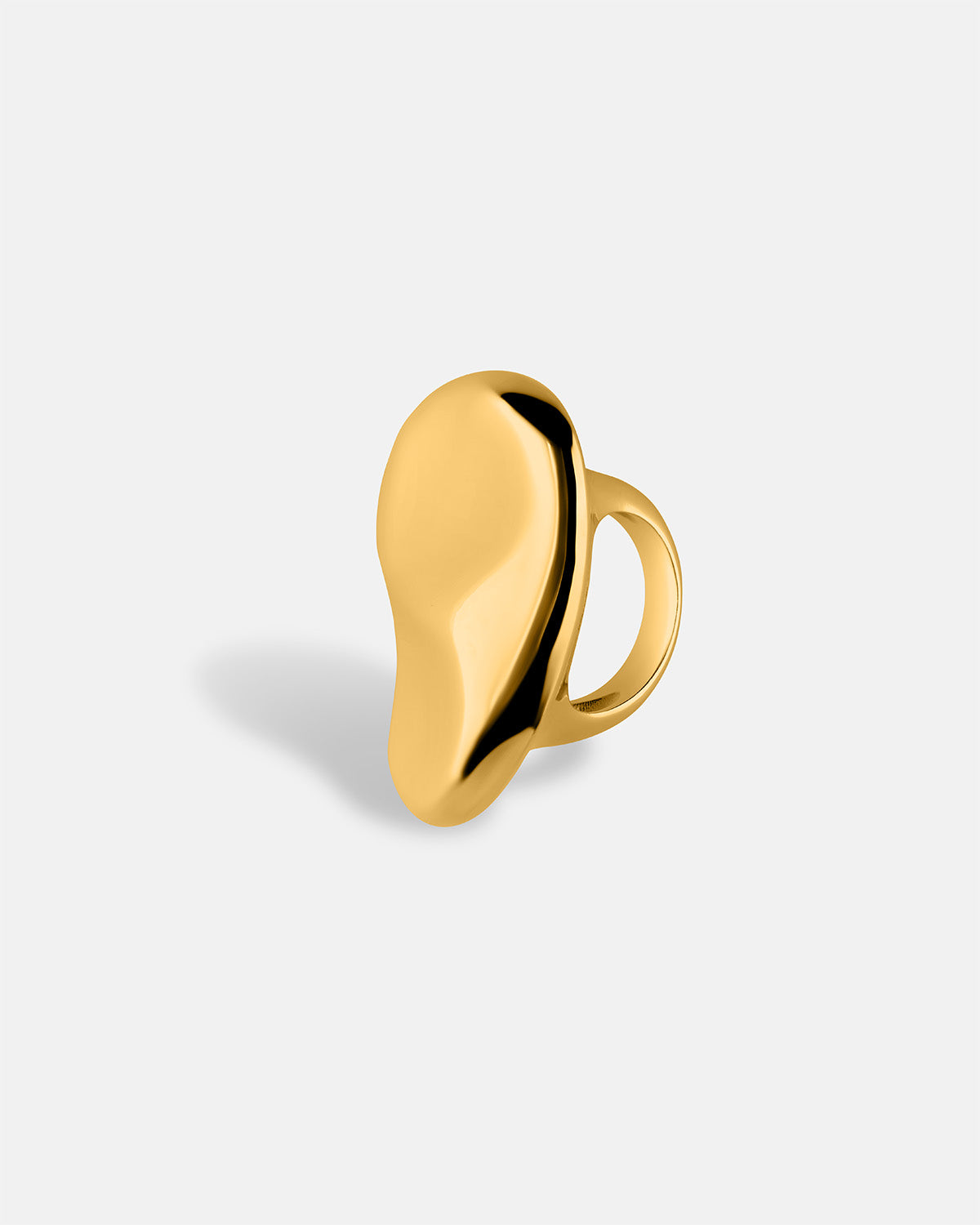 Pedra Sculptural Ring in Gold Vermeil