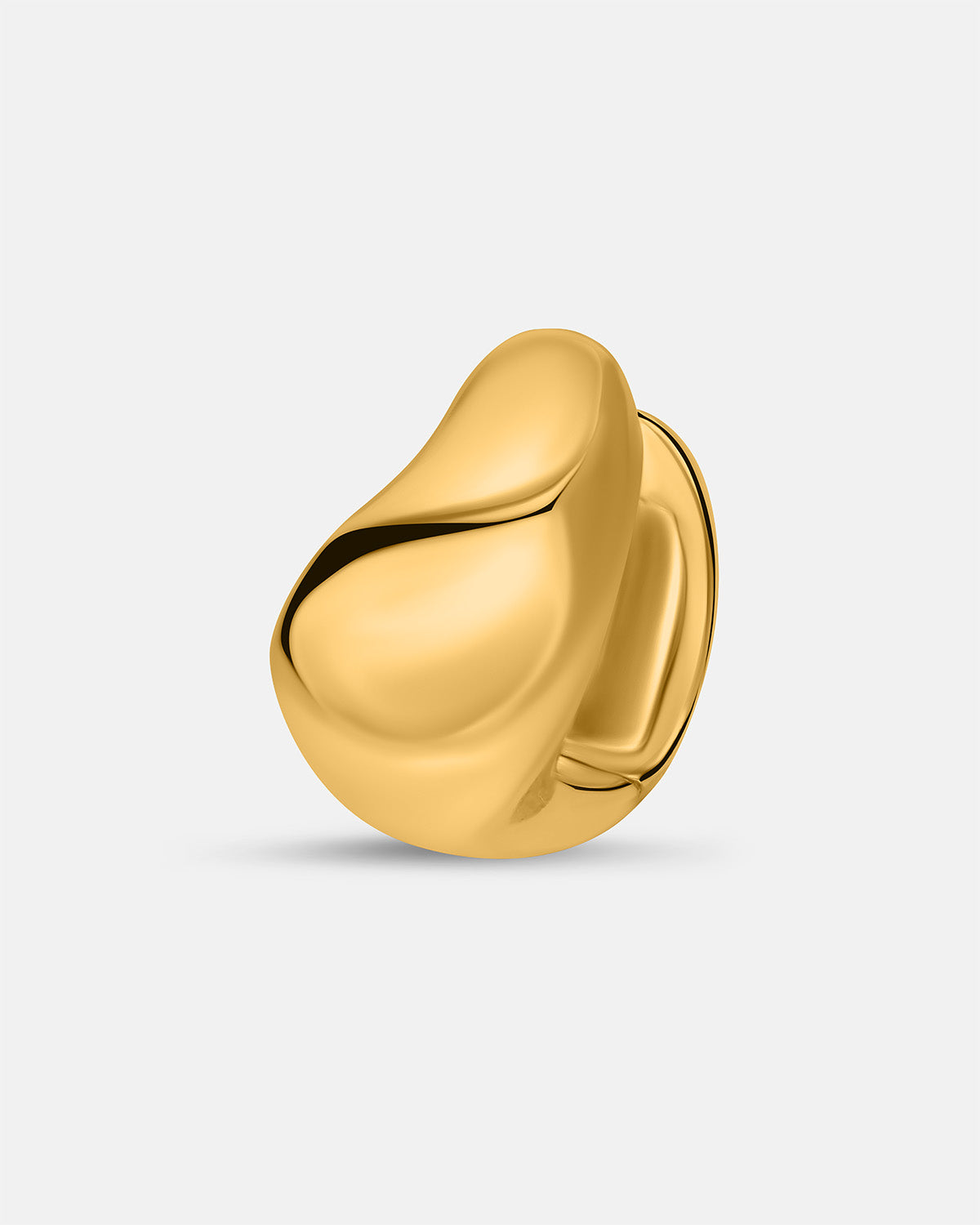Pedra Hoops in Gold Vermeil