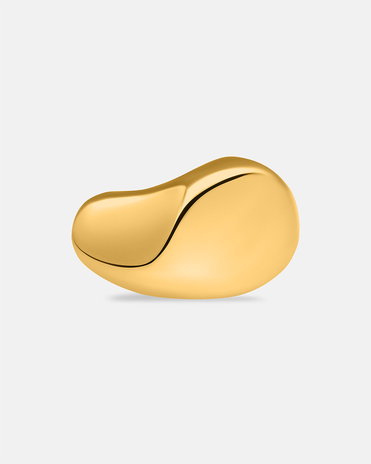 Pedra Hoops in Gold Vermeil