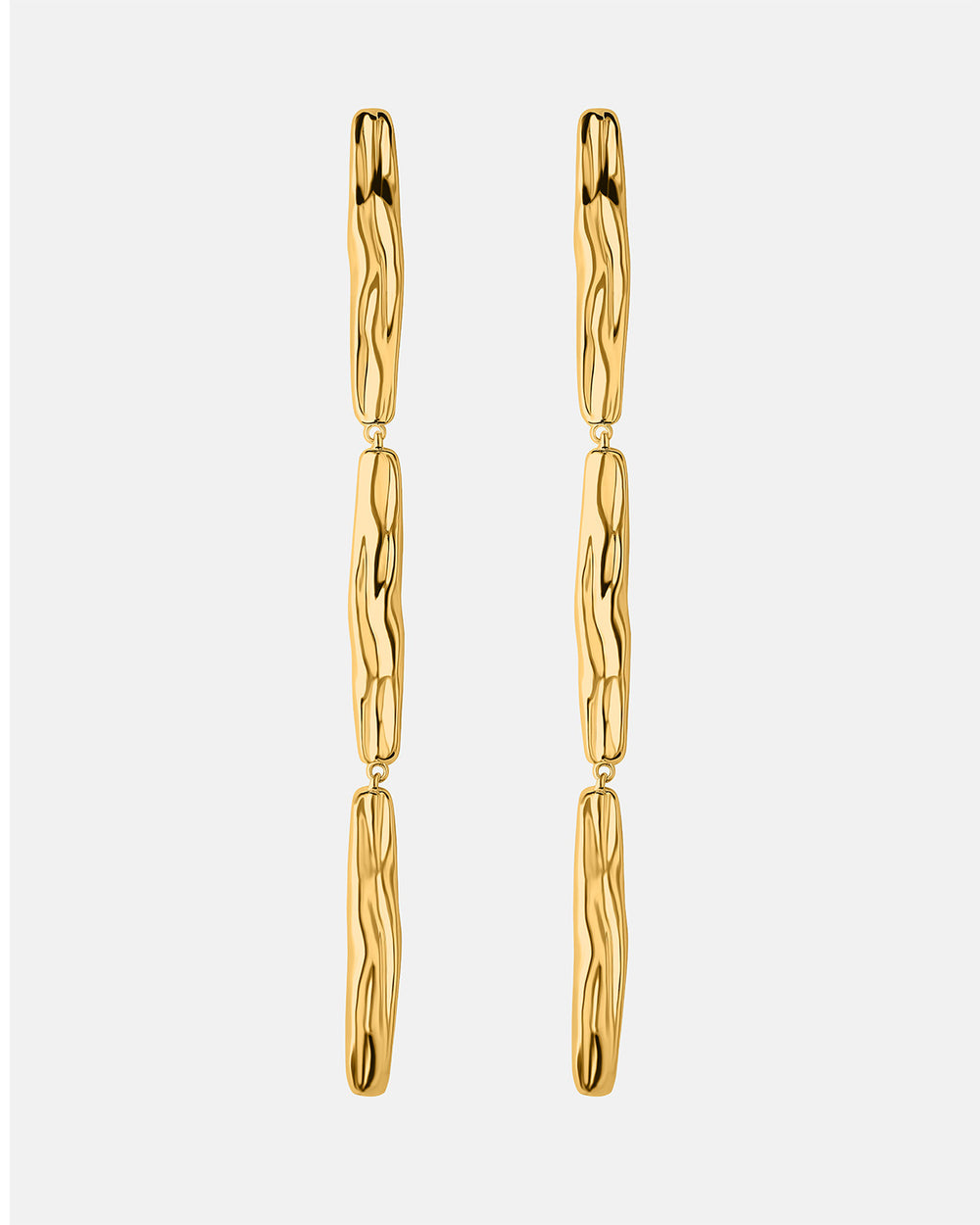 Aurora Cascade Earrings in Gold Vermeil