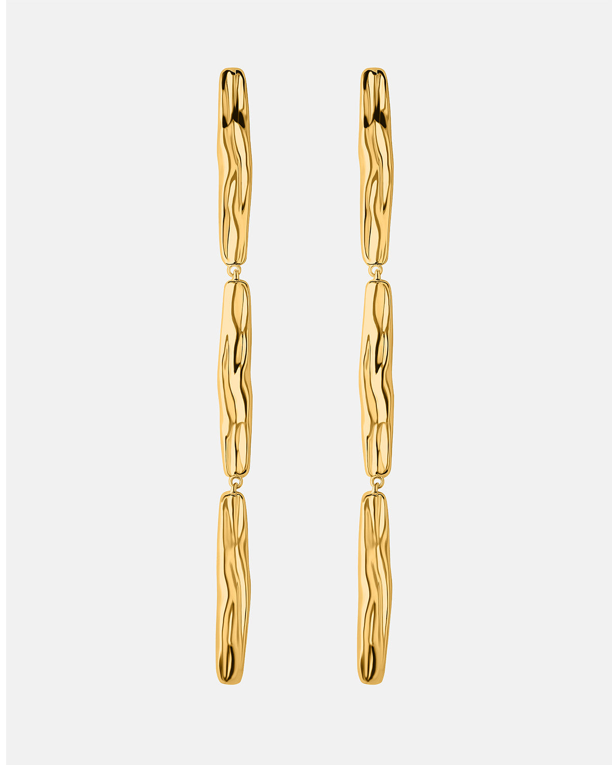 Aurora Cascade Earrings in Gold Vermeil