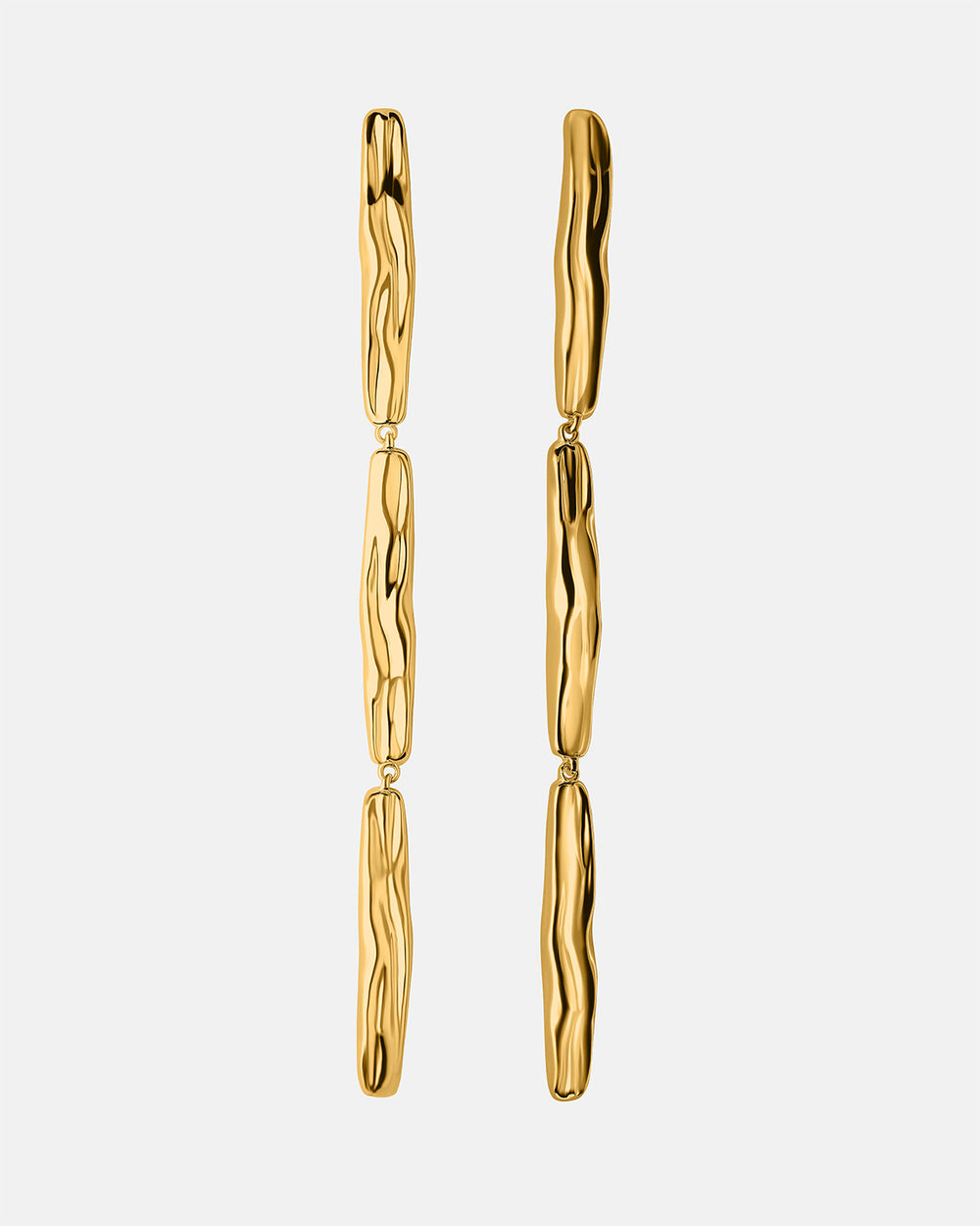 Aurora Cascade Earrings in Gold Vermeil