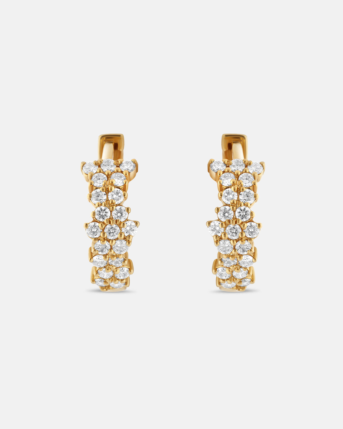 Lumen Full Diamond Hoops