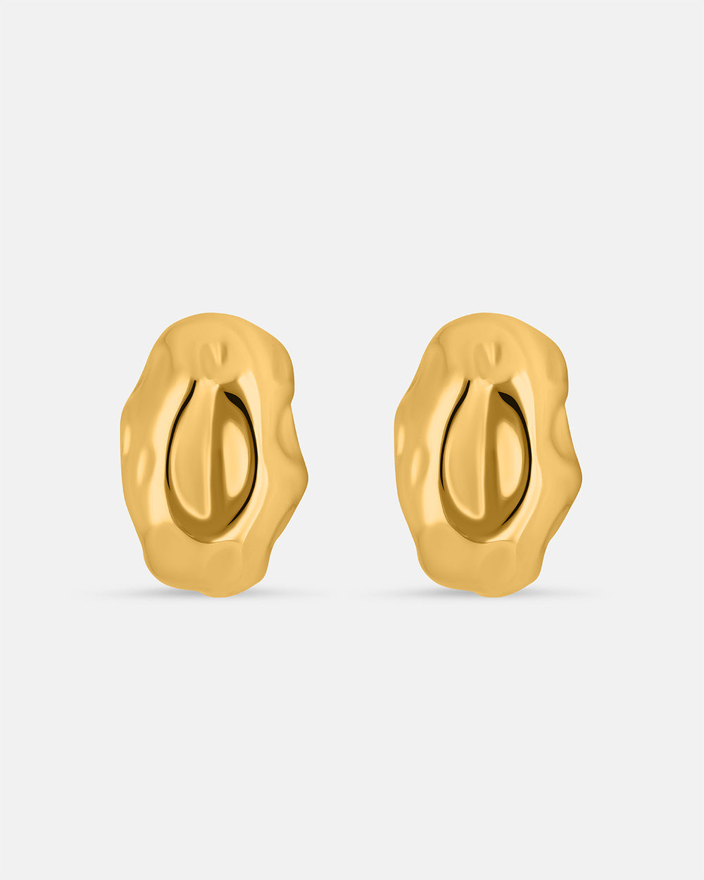Meteor I Earrings In Gold Vermeil