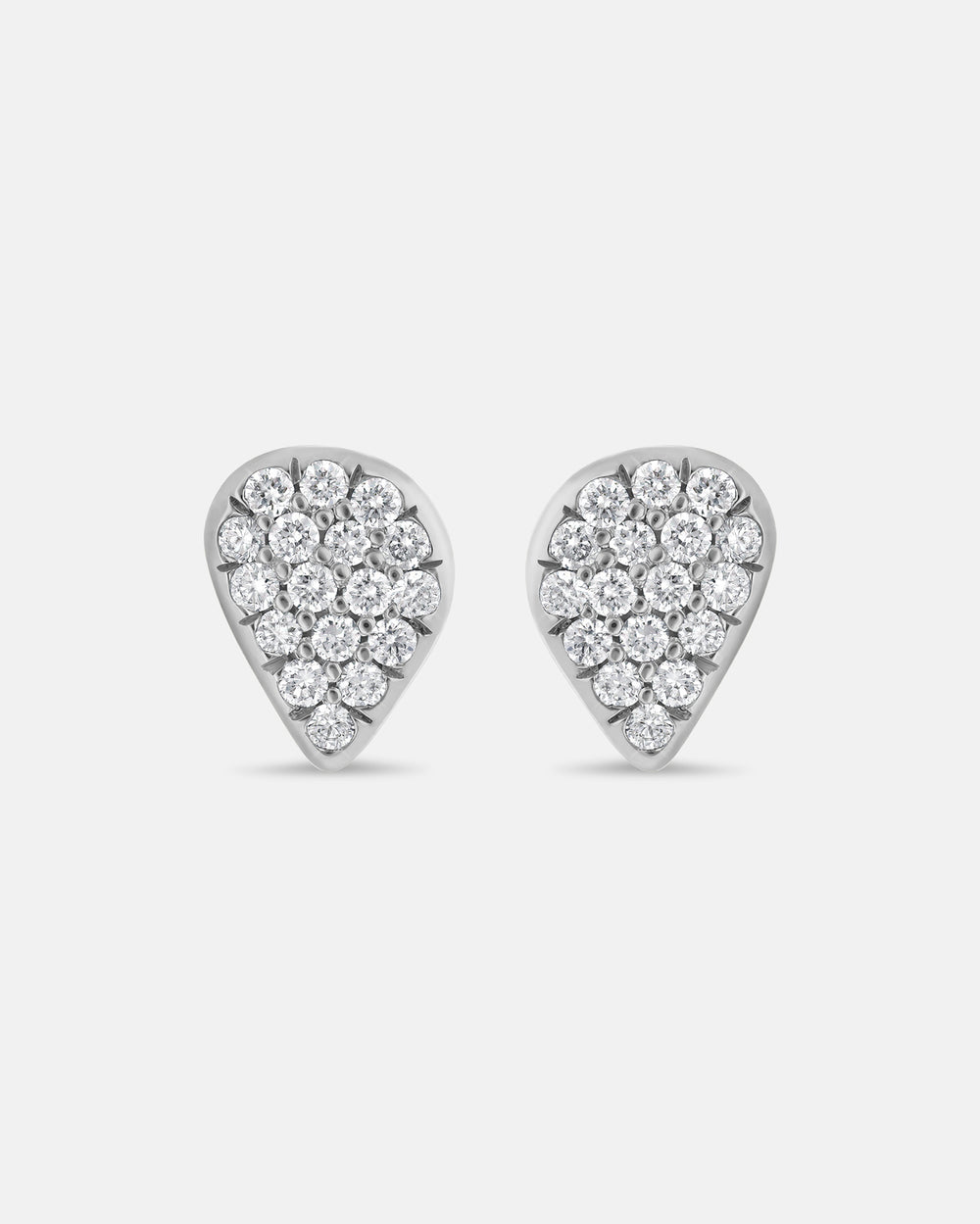 Dream Diamond Studs in White Gold