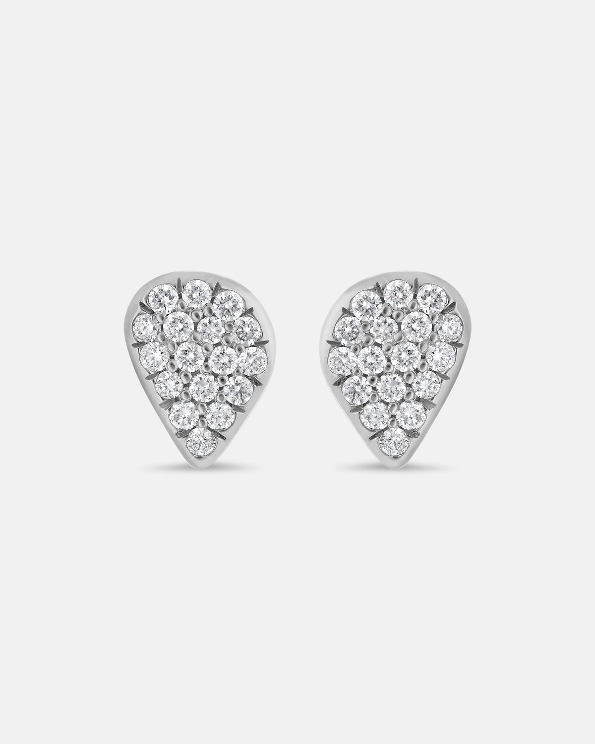 Dream Diamond Studs in White Gold
