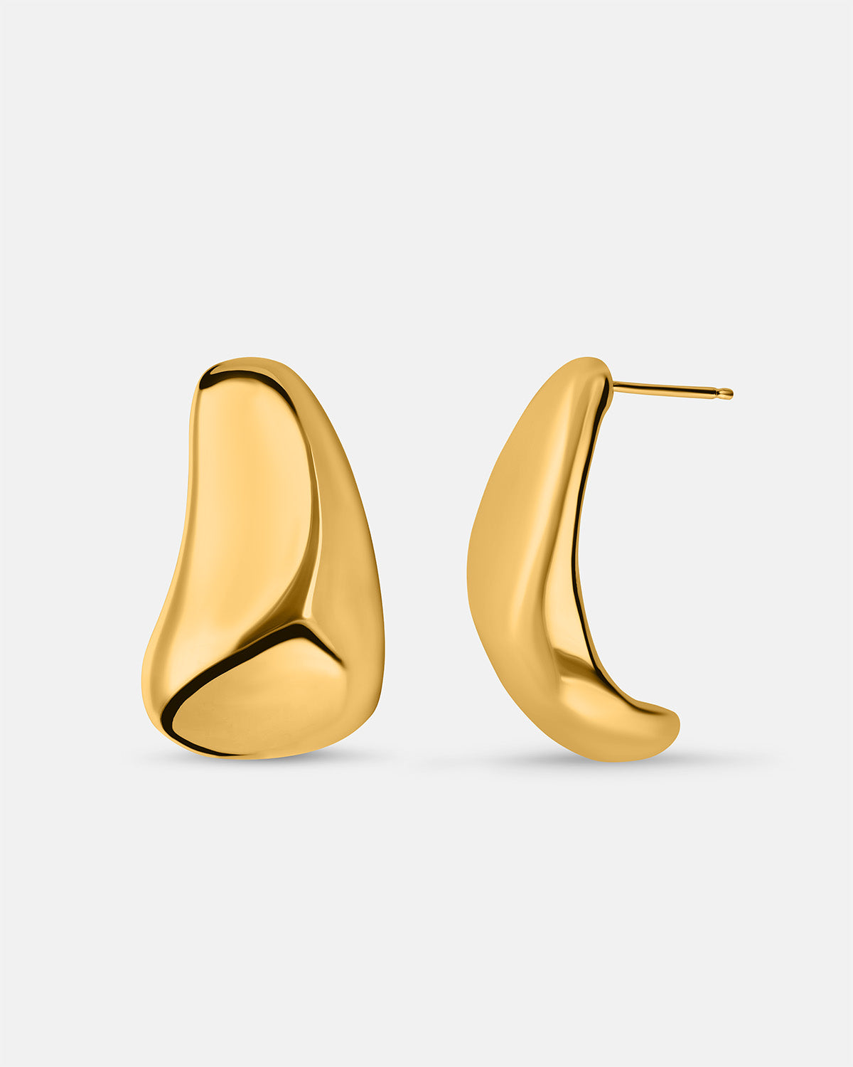 Pedra Earrings in Gold Vermeil