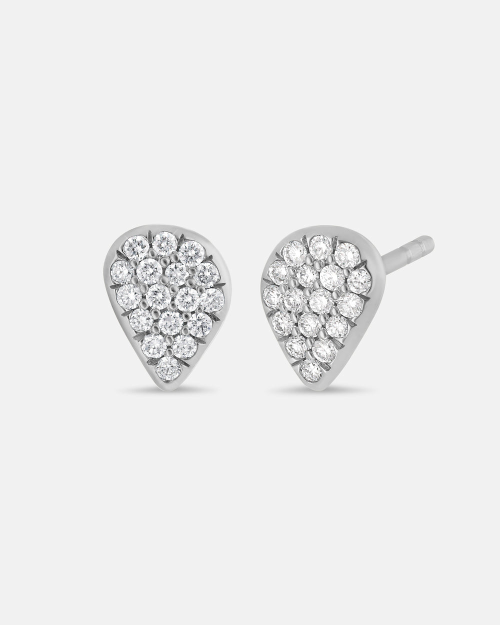 Dream Diamond Studs in White Gold