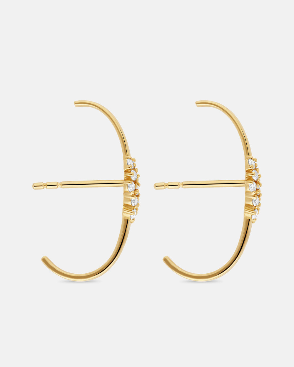 Lyra Huggie Earrings