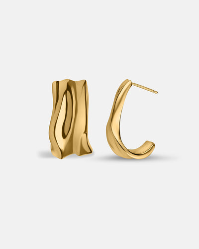 Boucles d'Oreilles Aurora en Vermeil