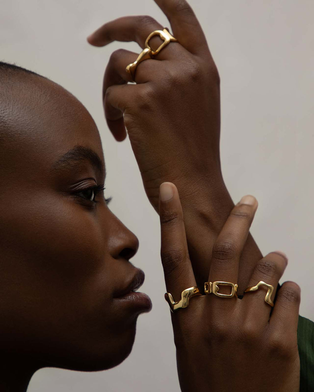Anillo Voyage en vermeil