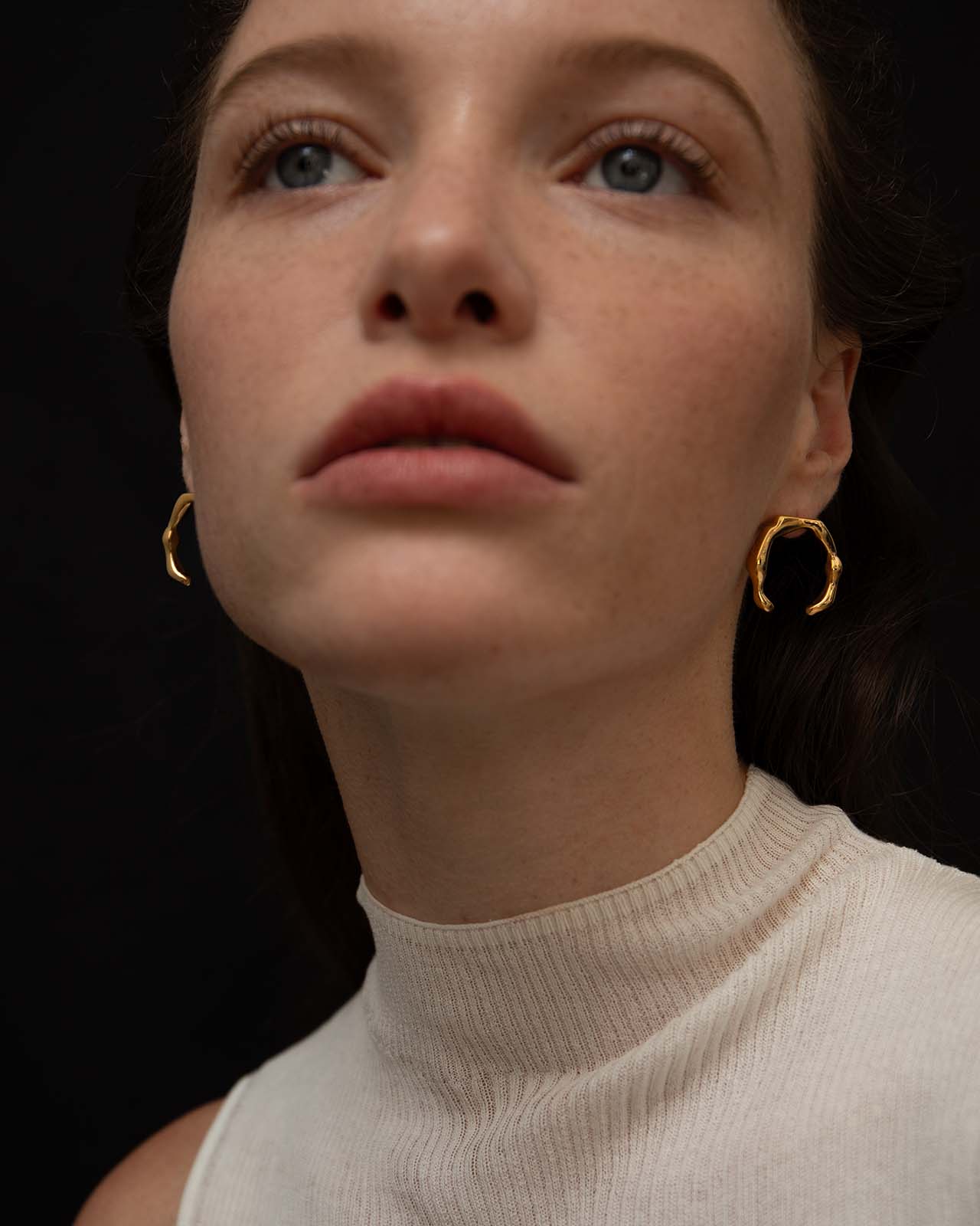 Day Dream Earrings In Gold Vermeil