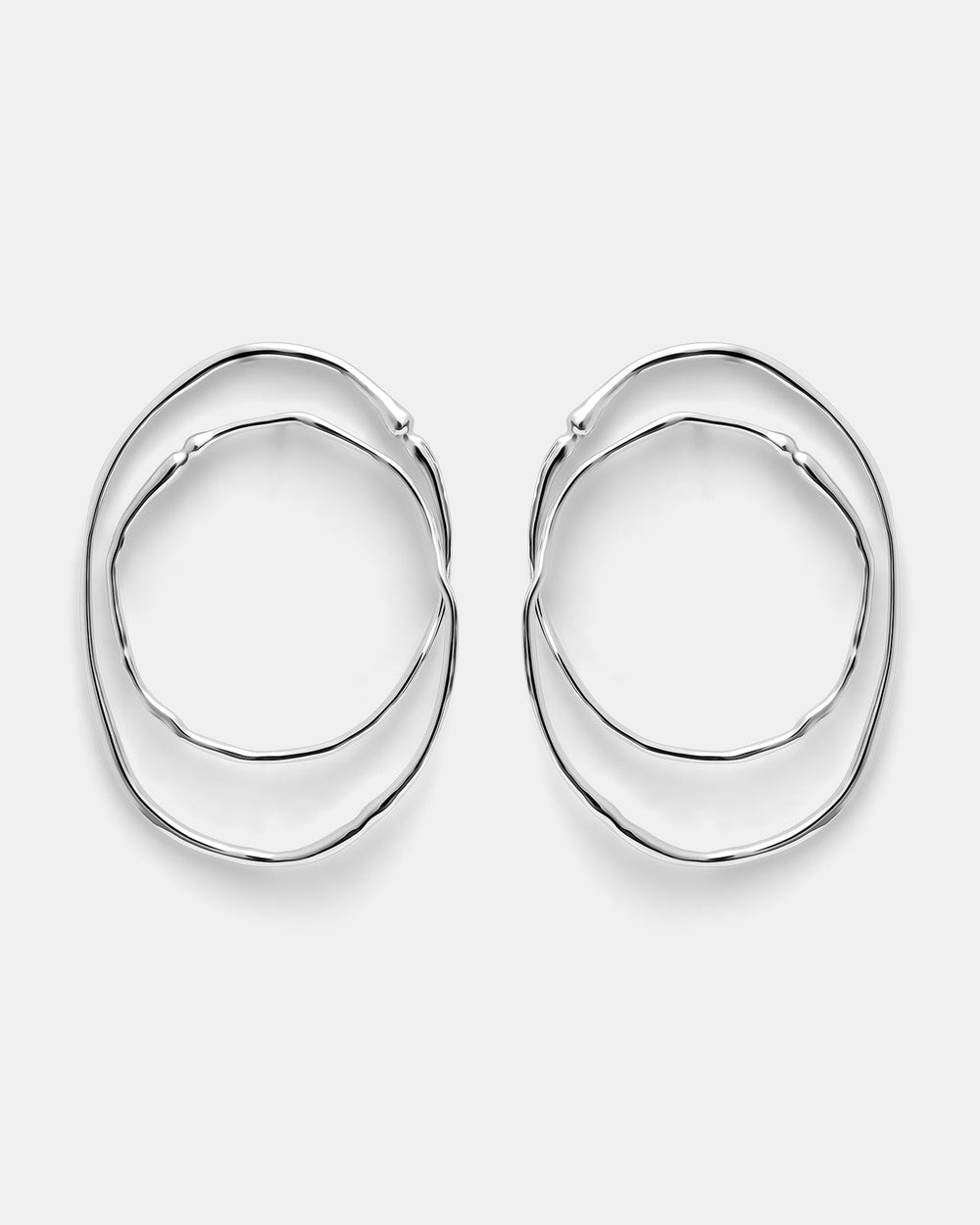 Hope Small Double Hoop Earrings