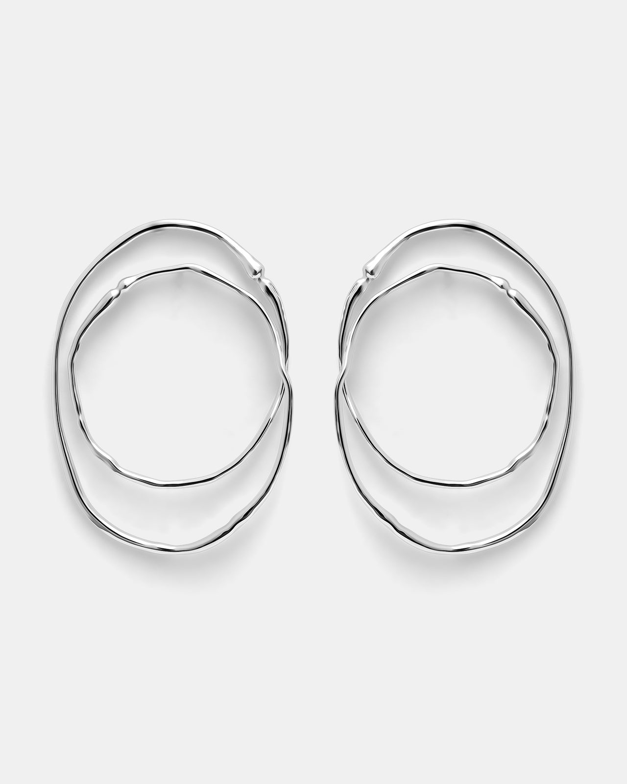 Hope Small Double Hoop Earrings