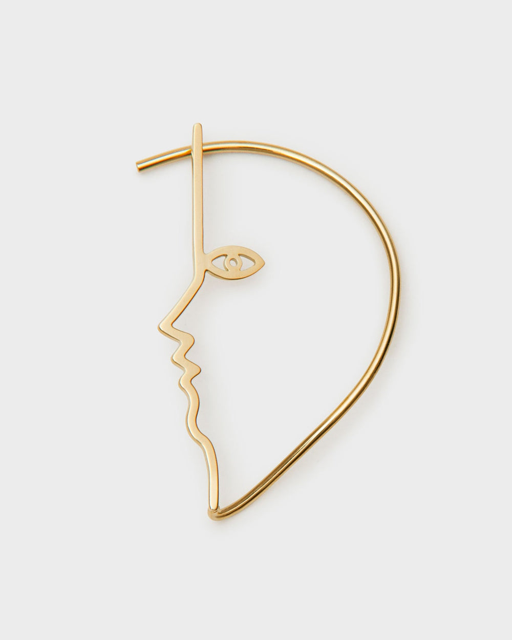 Dina Ear Cuff In Gold Vermeil