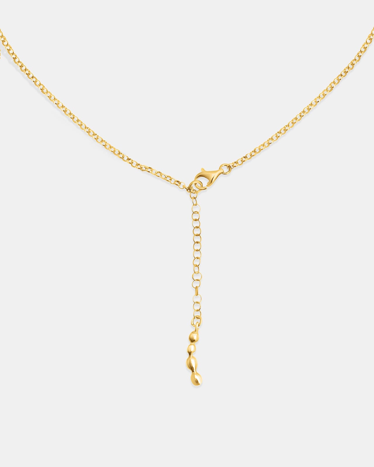 Memories Chain Necklace In Gold Vermeil