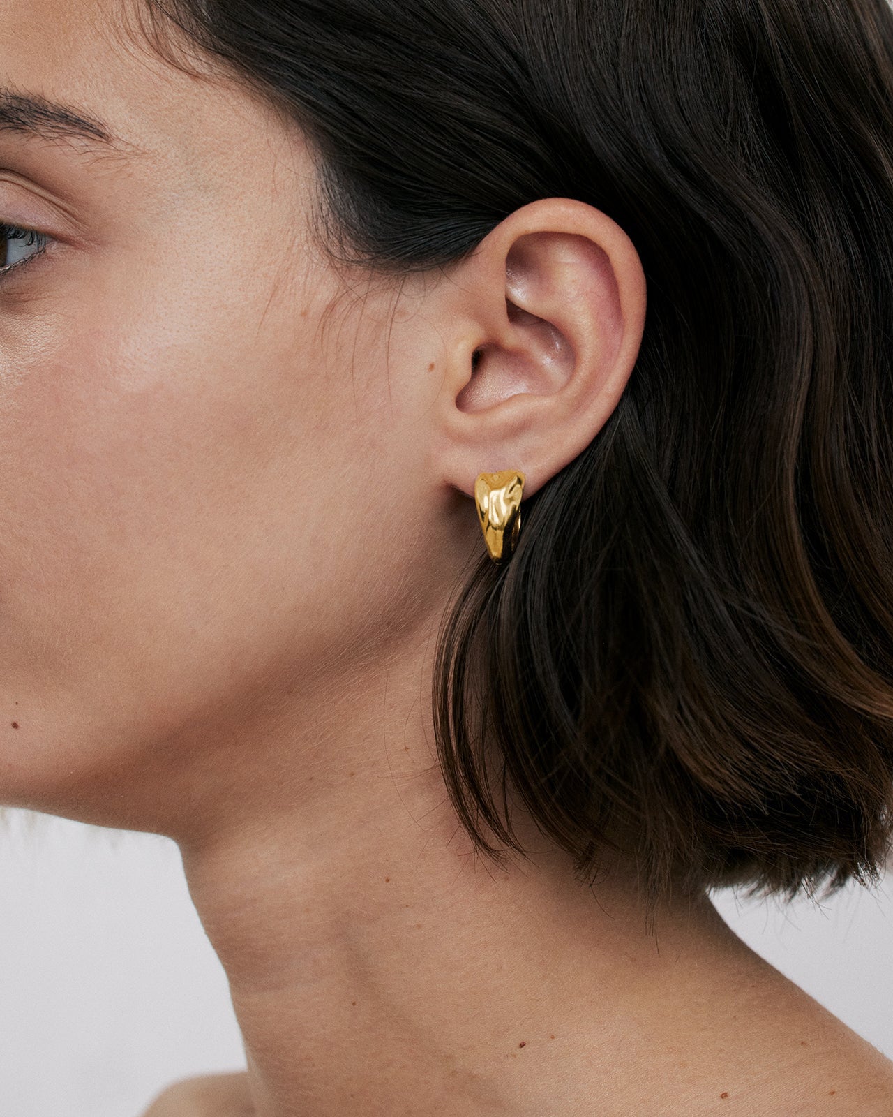 Celestial Hinged Earrings Vermeil