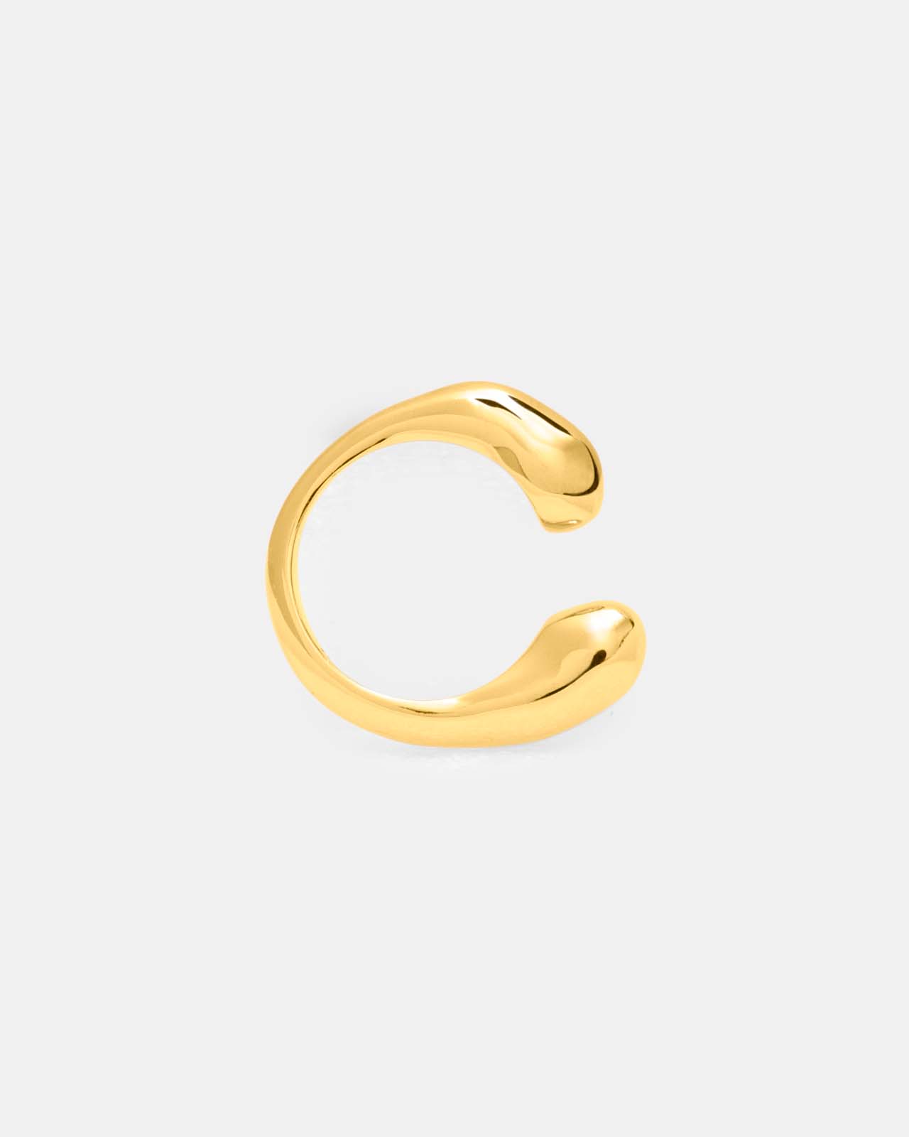 Hope Open Ring In Gold Vermeil