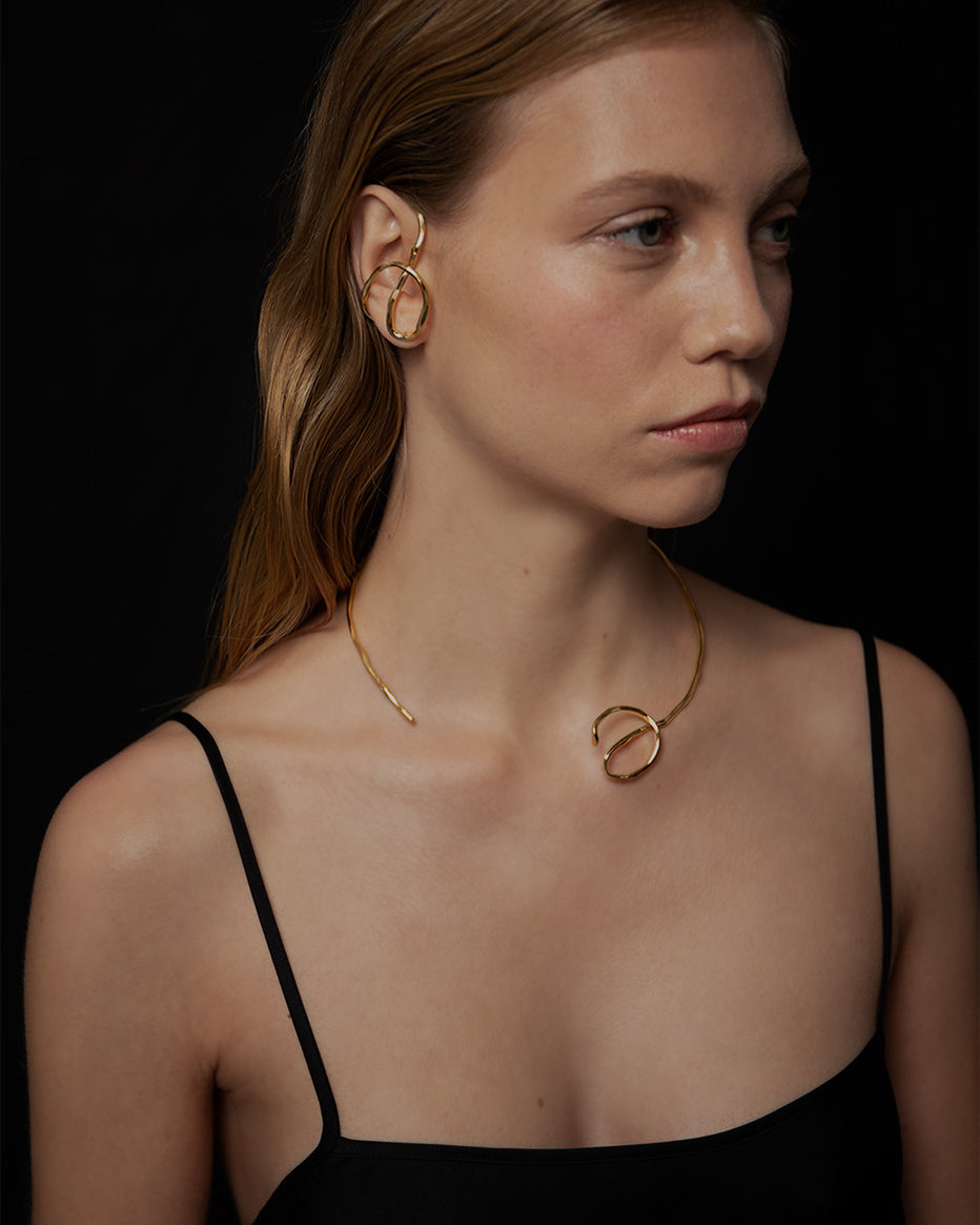 Collar Aino en vermeil