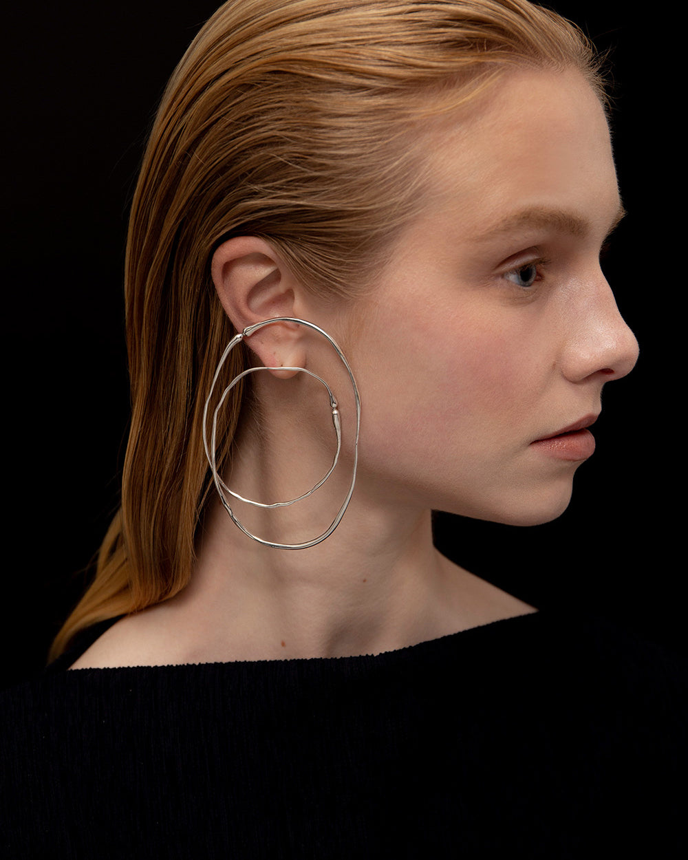 Hope Double Hoop Earrings