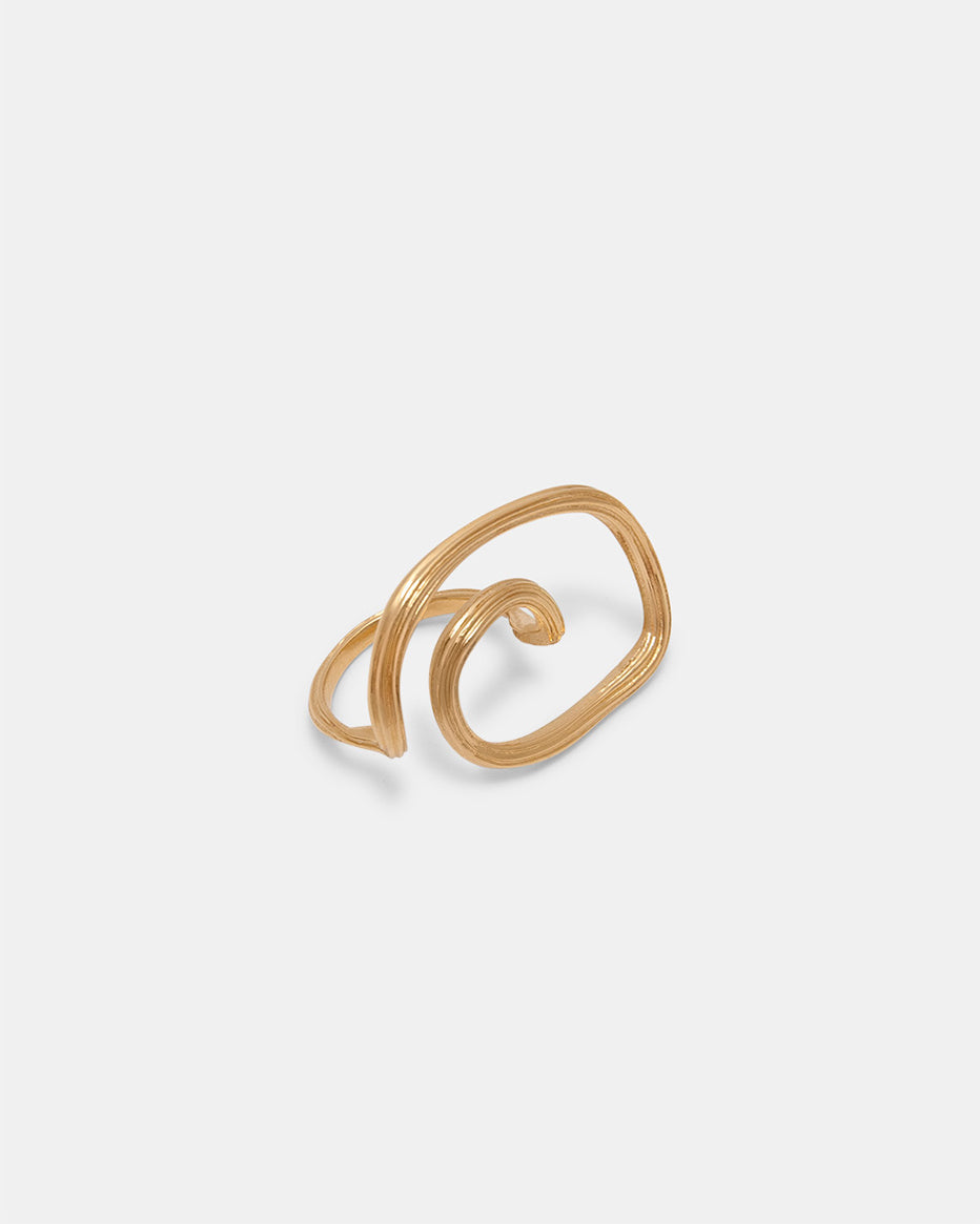 Eli Ring In Gold Vermeil