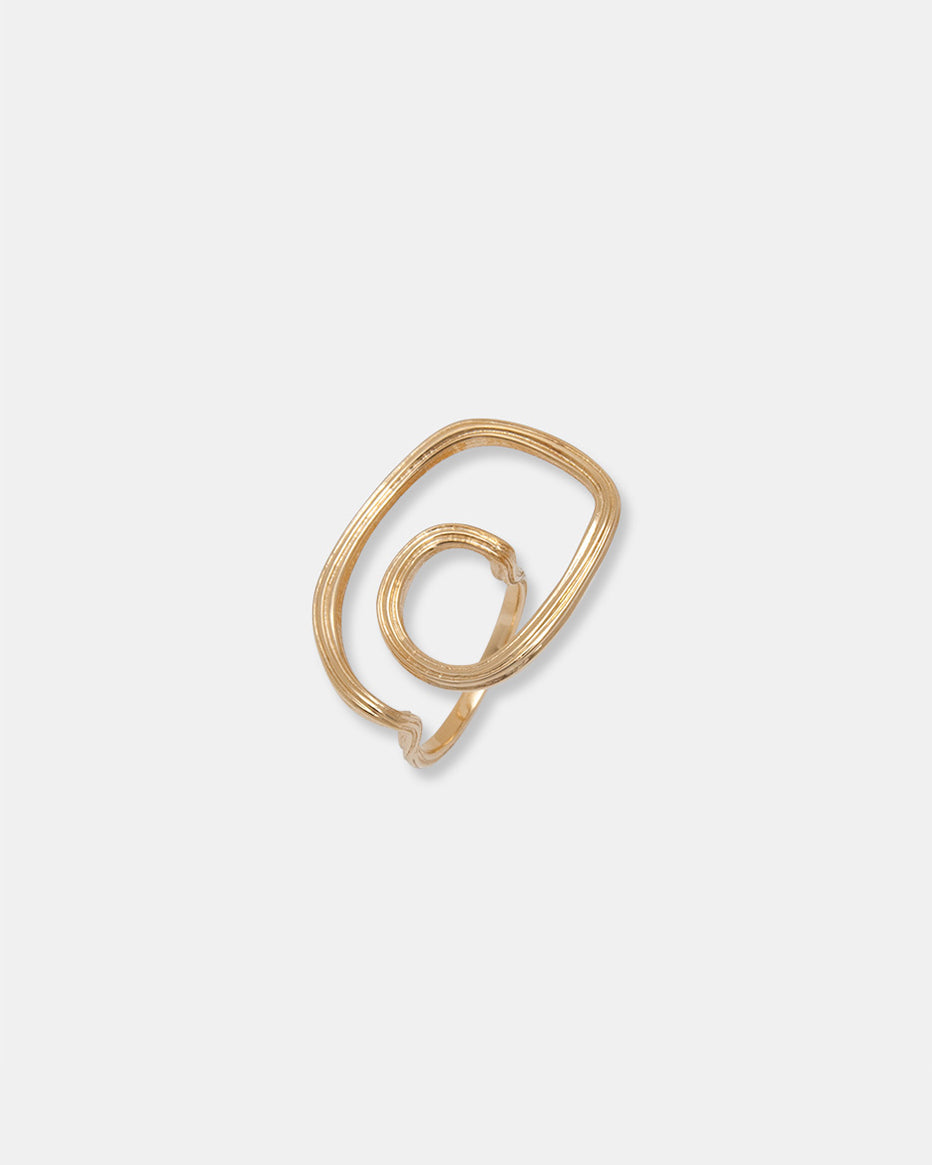 Eli Ring In Gold Vermeil