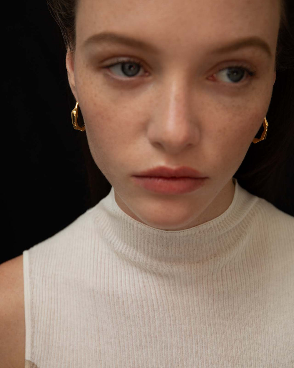 Pendientes Night Dream en vermeil