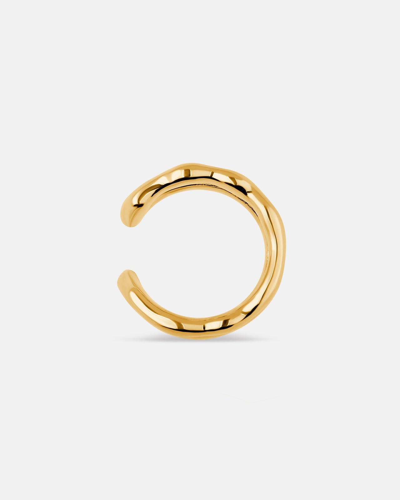 Cosmic Trouble Ear Cuff In Gold Vermeil