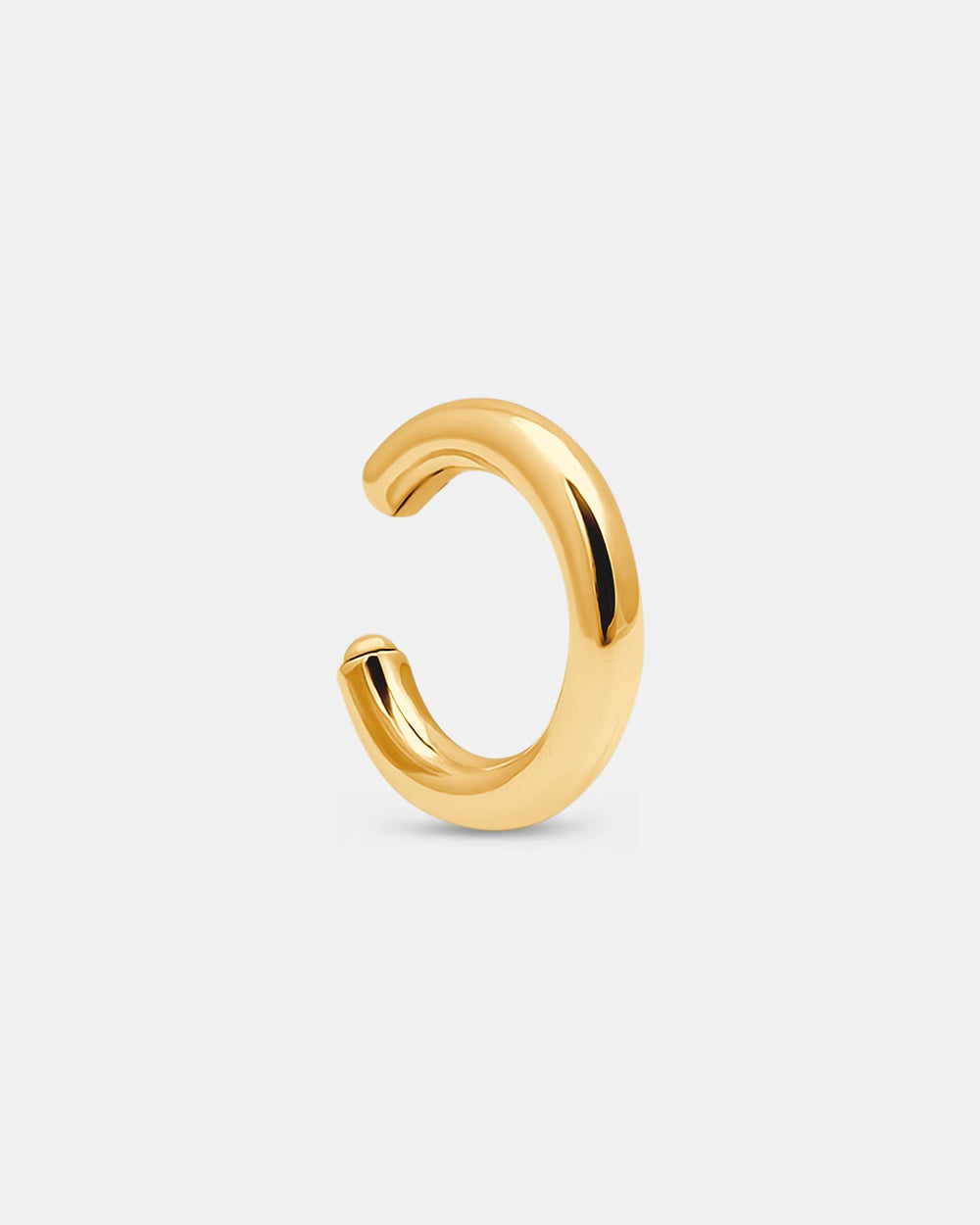 Minimalist Ear Cuff In Gold Vermeil