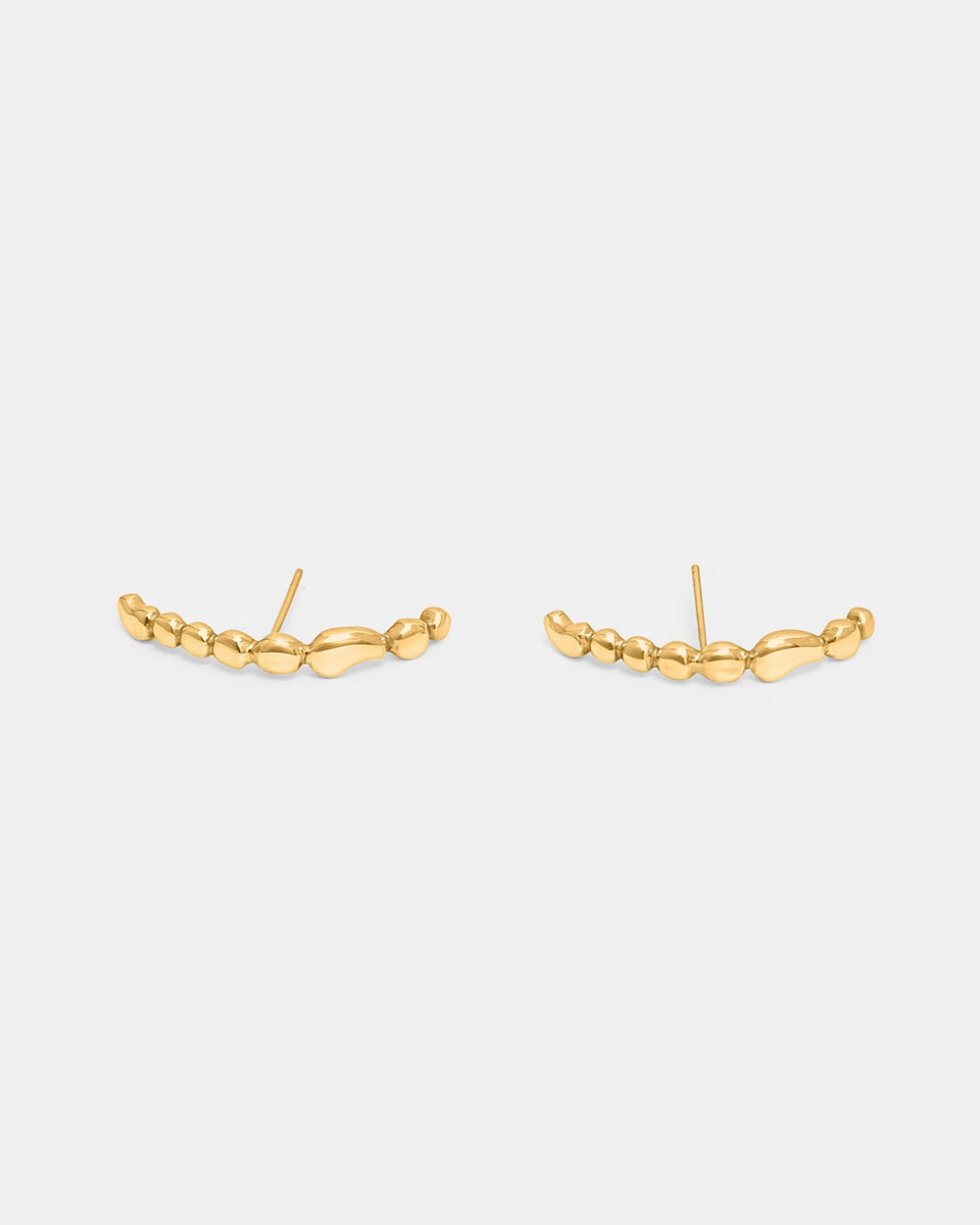 Pendientes Memories Huggie en vermeil