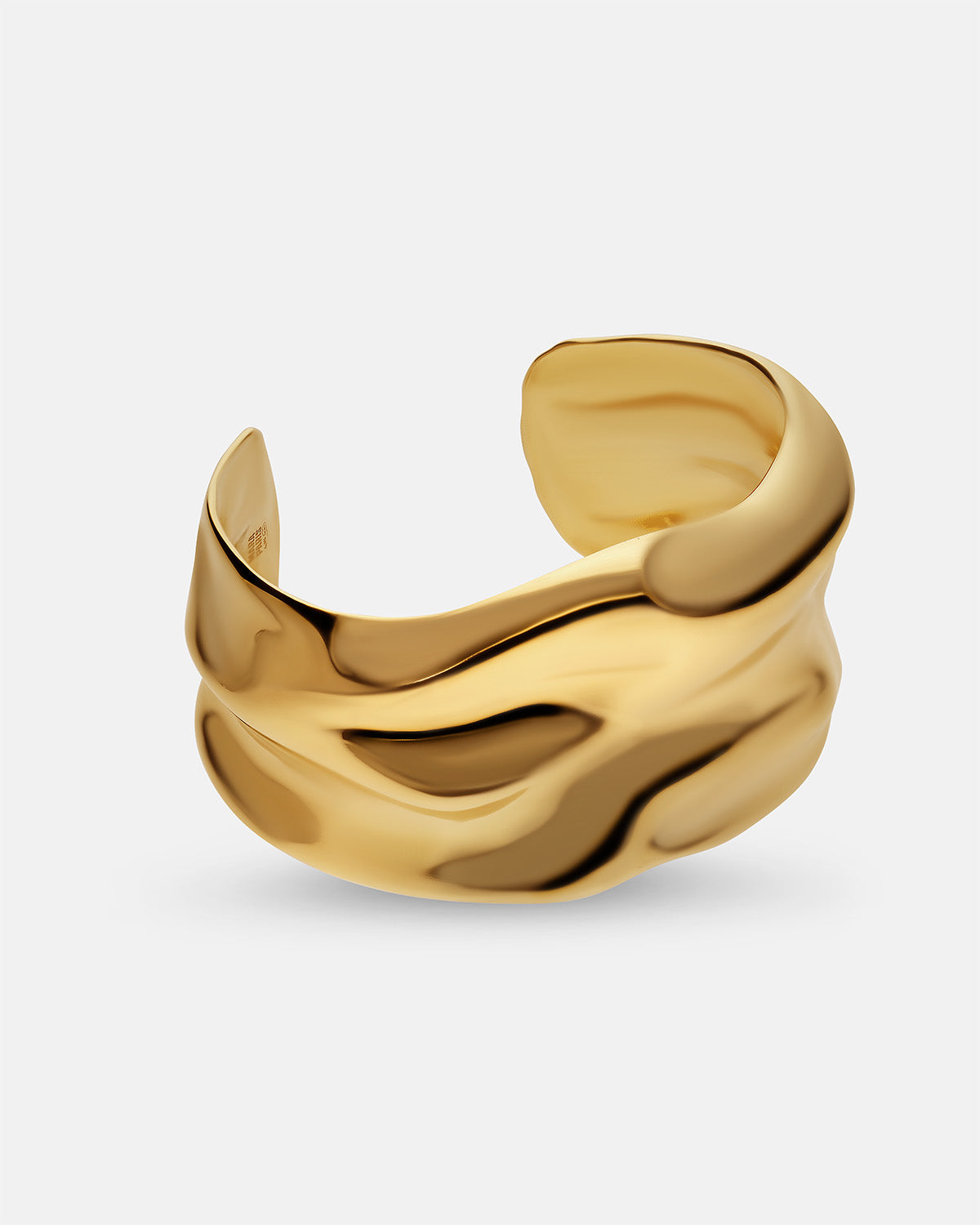 Aurora Cuff Bracelet in Gold Vermeil