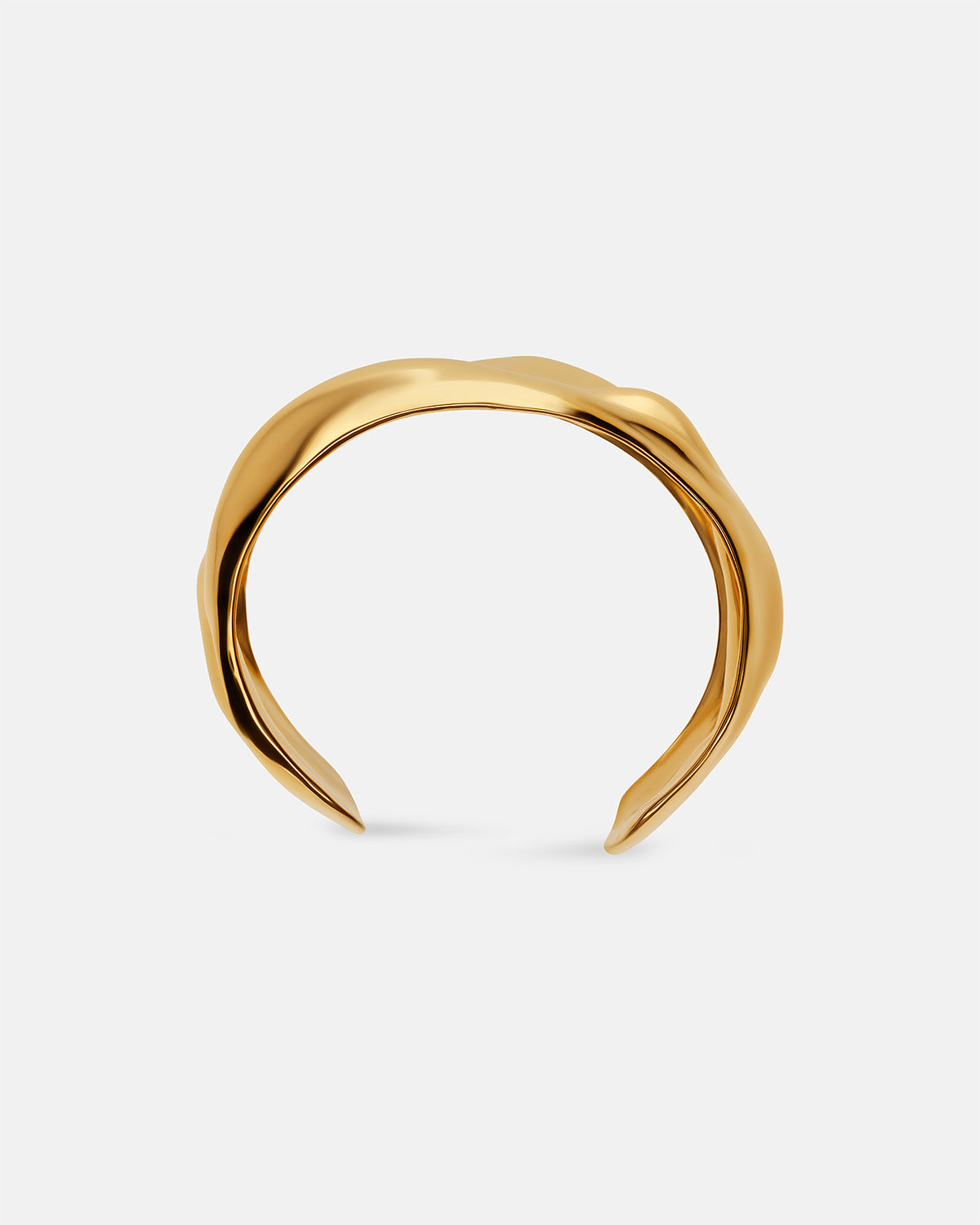Aurora Cuff Bracelet in Gold Vermeil