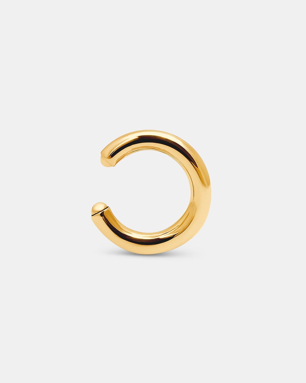 Minimalist Ear Cuff In Gold Vermeil