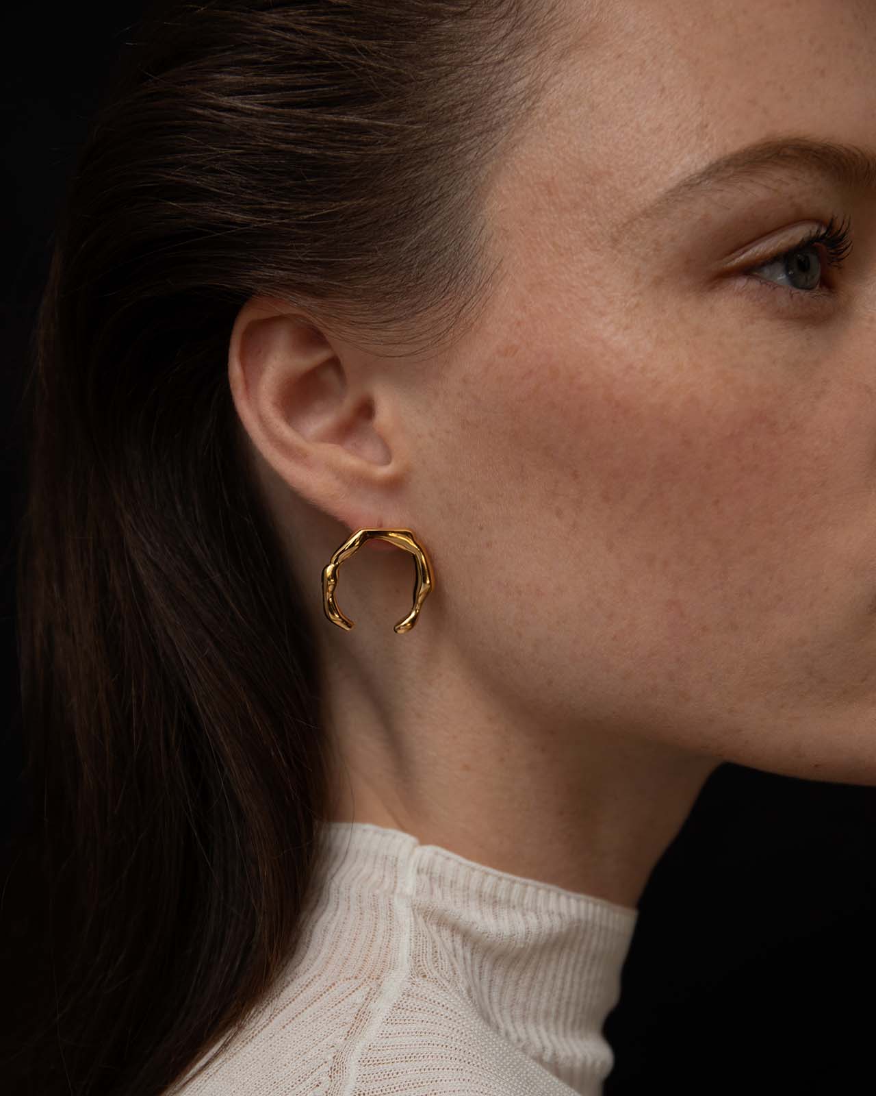 Day Dream Earrings In Gold Vermeil