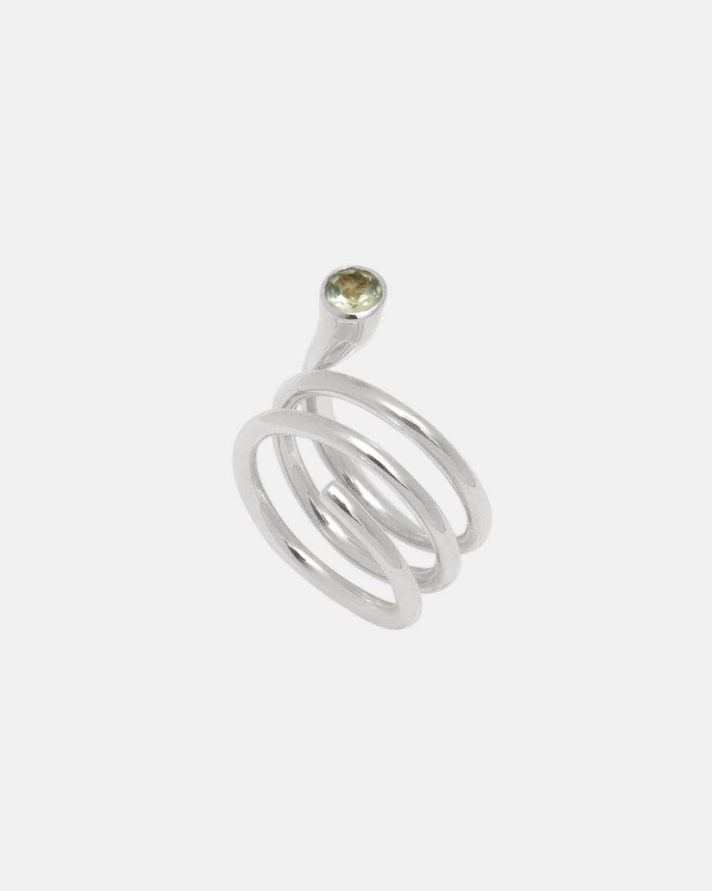 Bague Vera D con topacio amarillo
