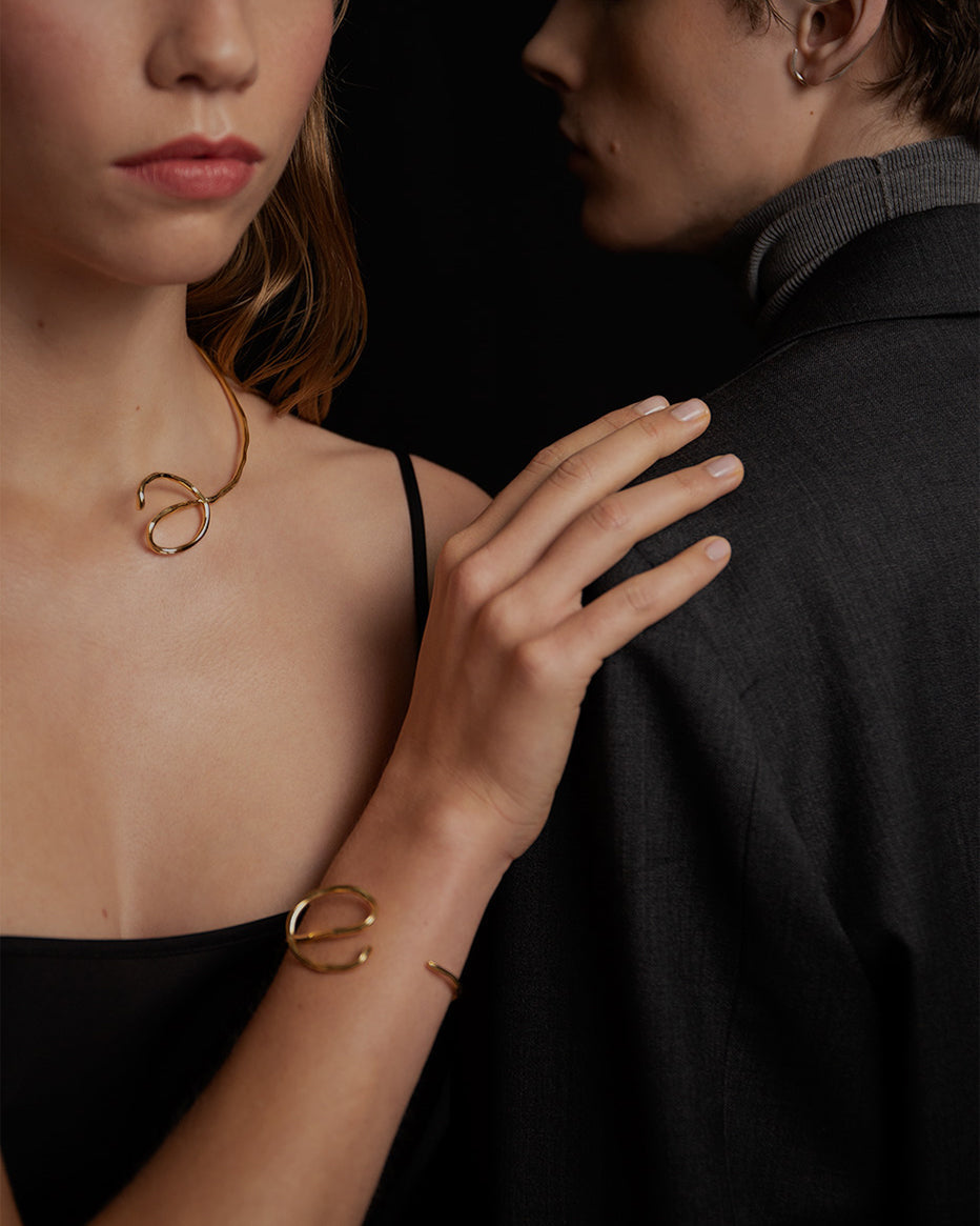 Pulsera Aino en vermeil