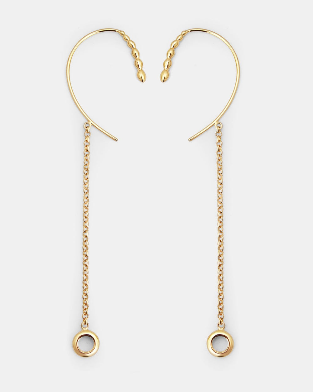 The Memories Pod Cuff In Gold Vermeil