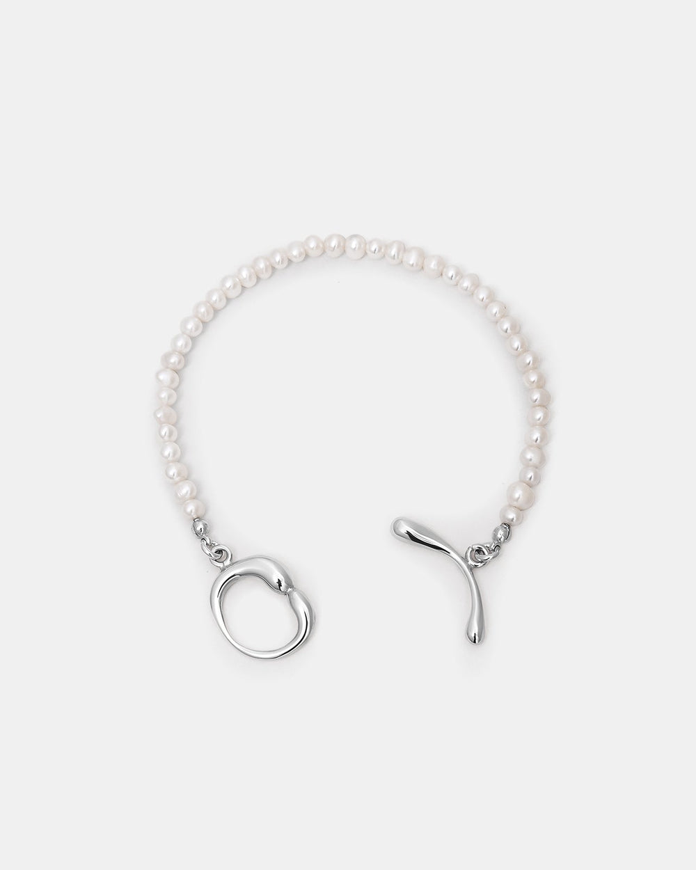 Pulsera Hope de perlas blancas