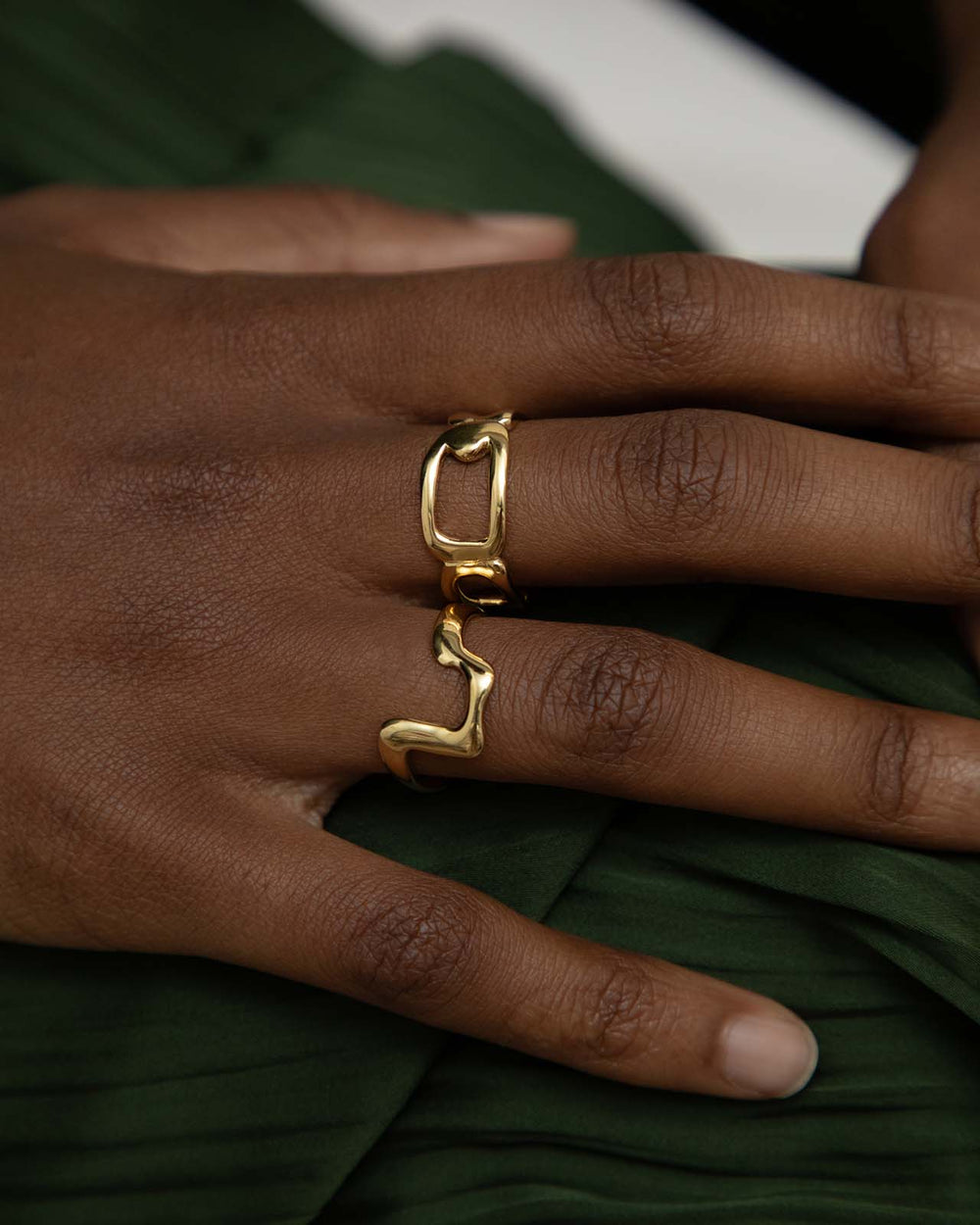 Anillo Voyage en vermeil